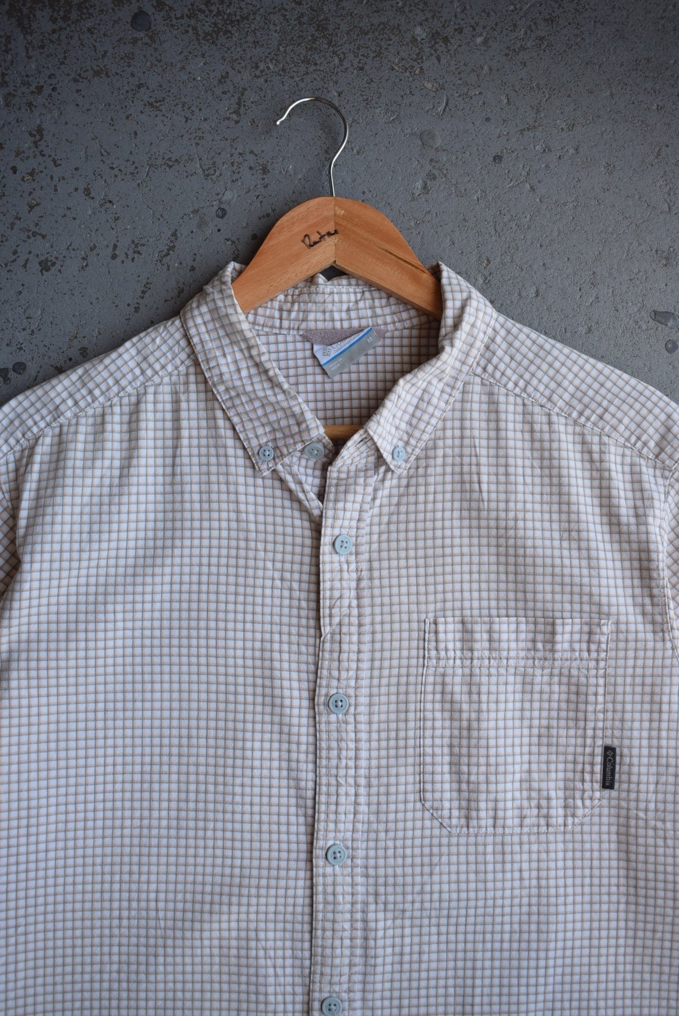Vintage Columbia Cropped Button Up (M) - Retrospective Store