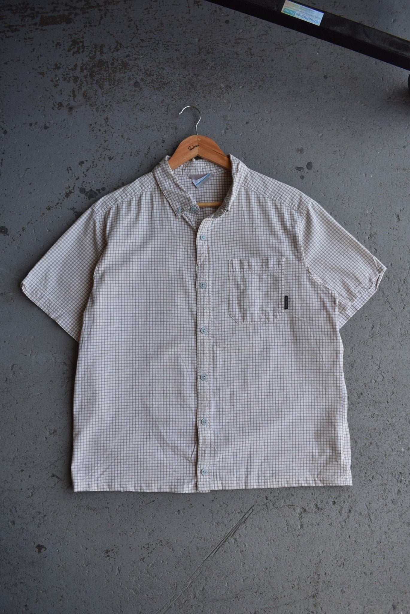 Vintage Columbia Cropped Button Up (M) - Retrospective Store