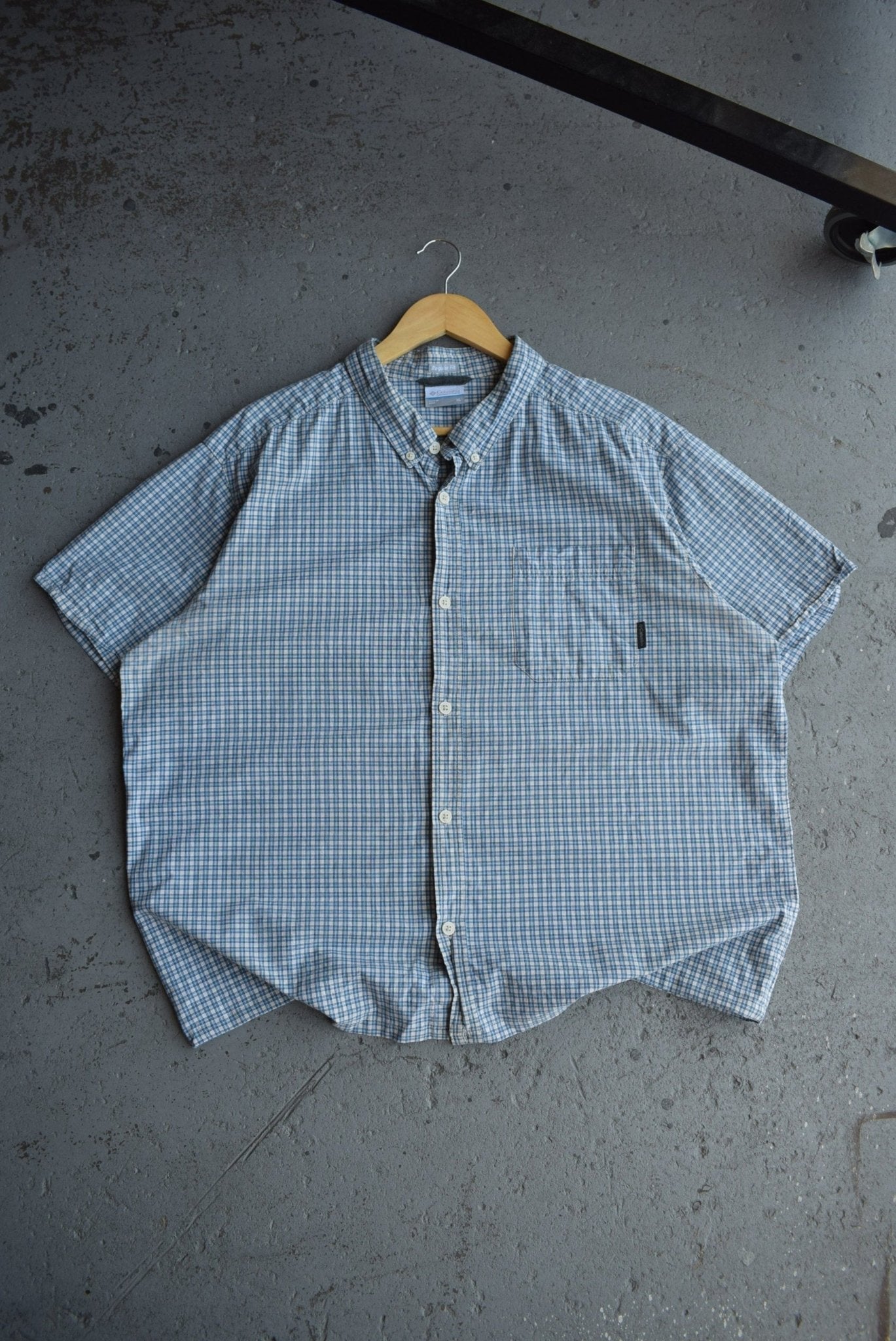 Vintage Columbia Cropped Button Up (XL) - Retrospective Store