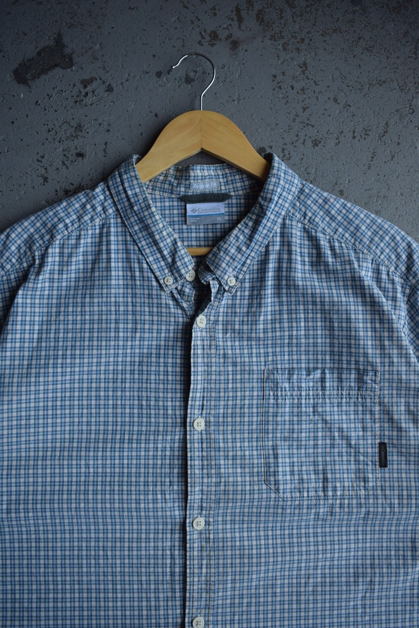 Vintage Columbia Cropped Button Up (XL) - Retrospective Store