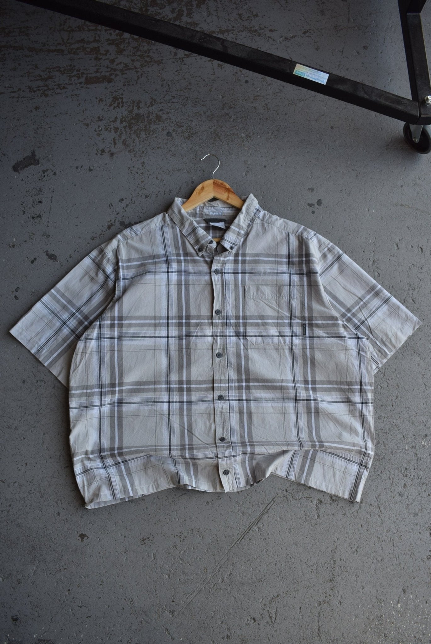 Vintage Columbia Cropped Button Up (XXL) - Retrospective Store