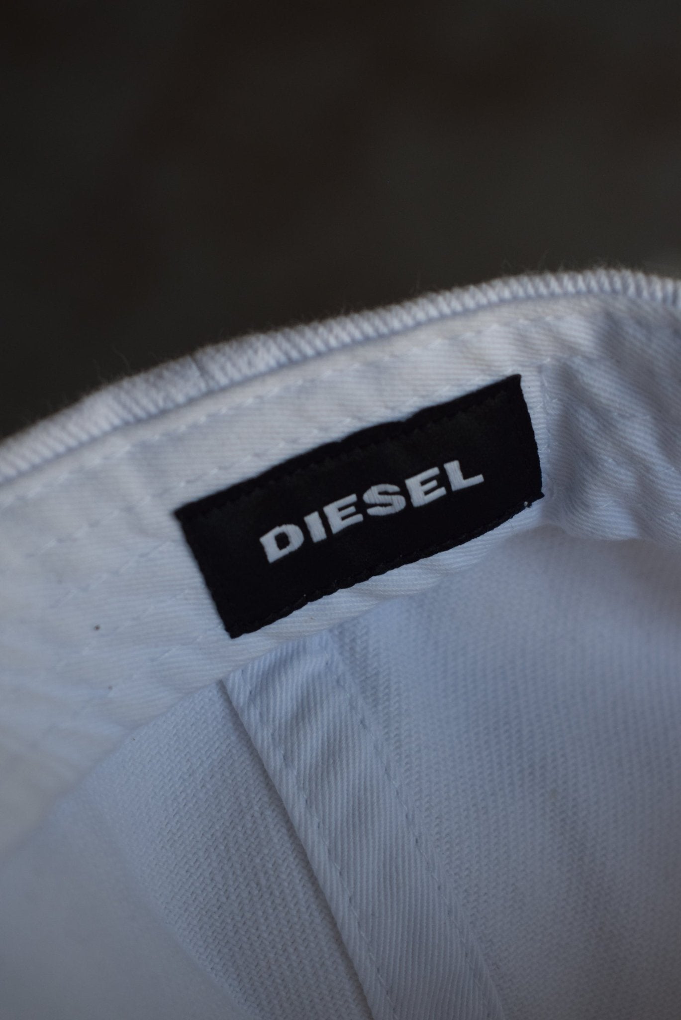 Vintage Diesel Denim Division Embroidered Hat - Retrospective Store