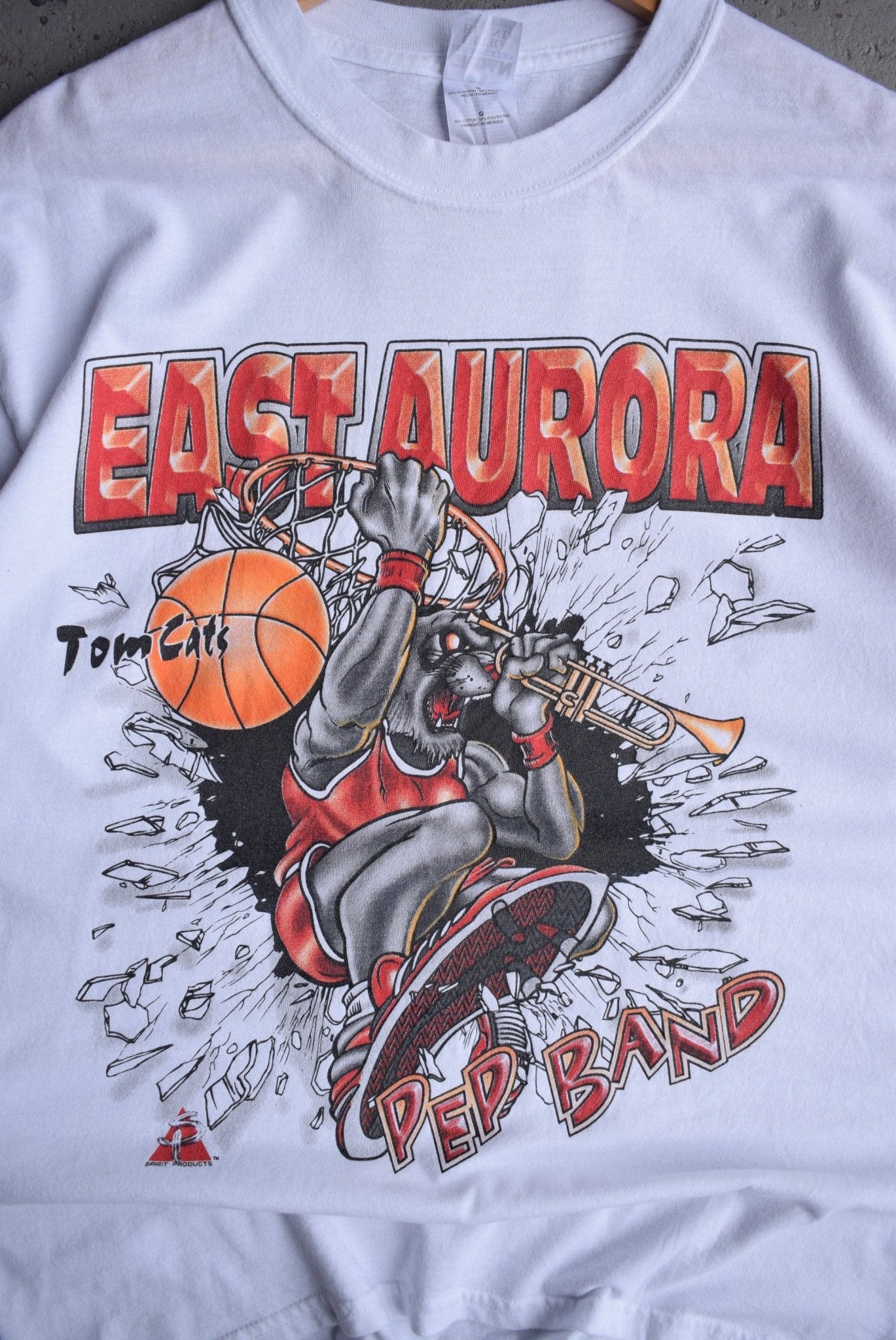 Vintage East Aurora Prep Band Tee (L) - Retrospective Store