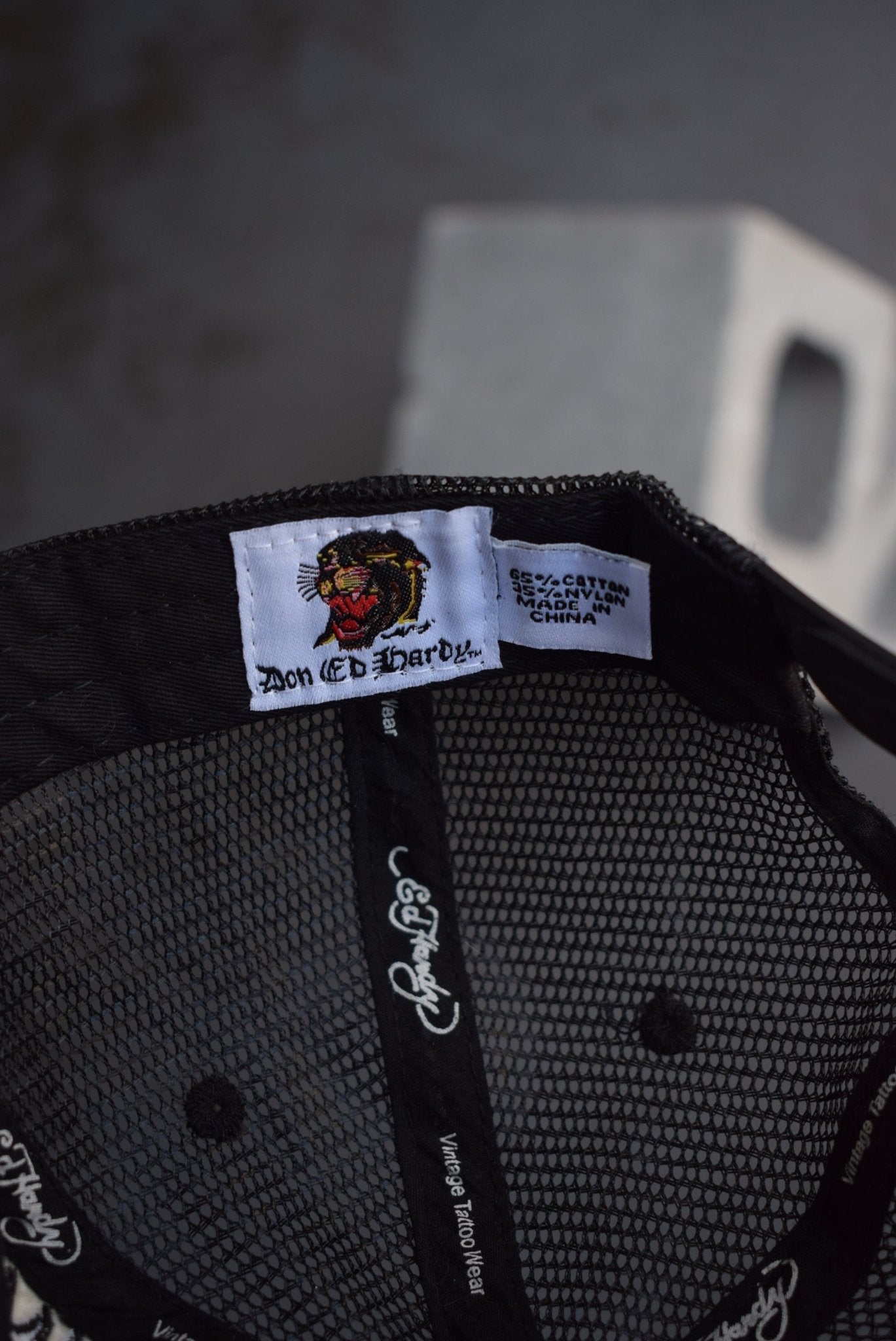 Vintage Ed Hardy Embroidered Hat - Retrospective Store