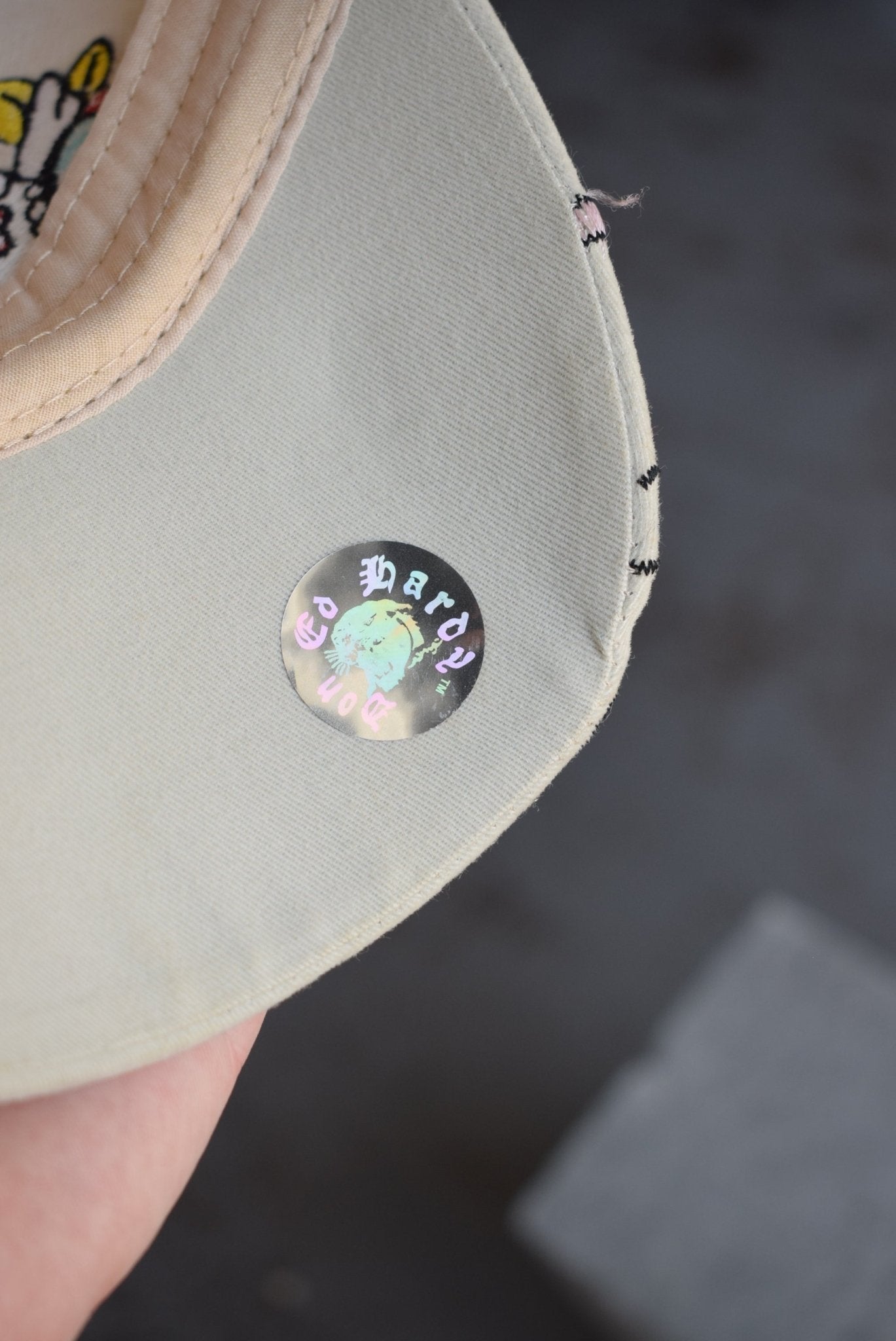 Vintage Ed Hardy Embroidered Hat - Retrospective Store