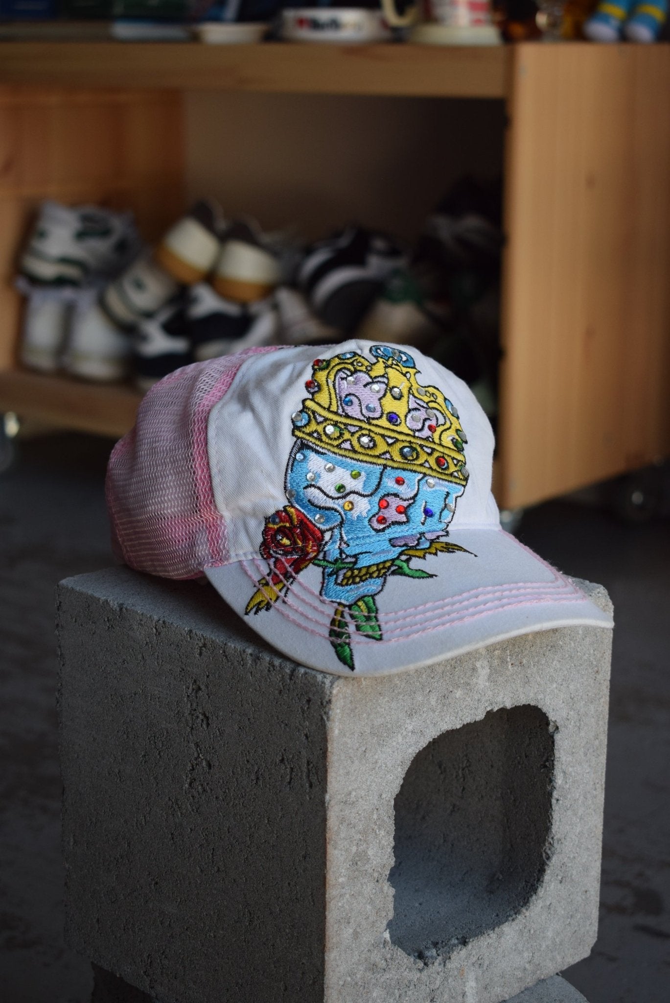 Vintage Ed Hardy Embroidered Hat - Retrospective Store
