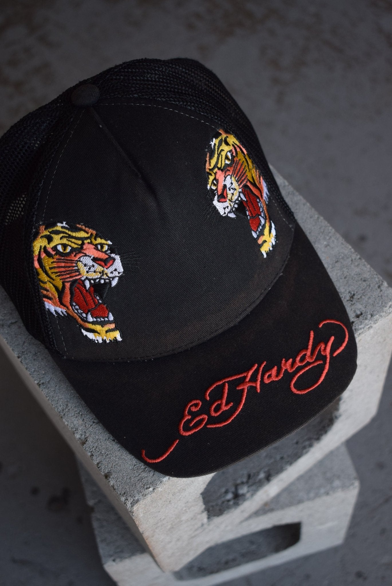 Vintage Ed Hardy Embroidered Hat - Retrospective Store