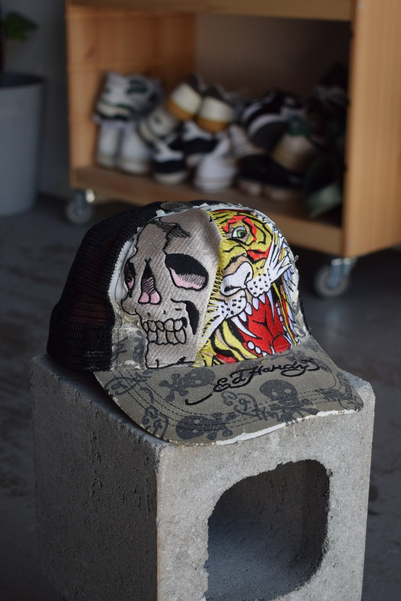 Vintage Ed Hardy Embroidered Hat - Retrospective Store