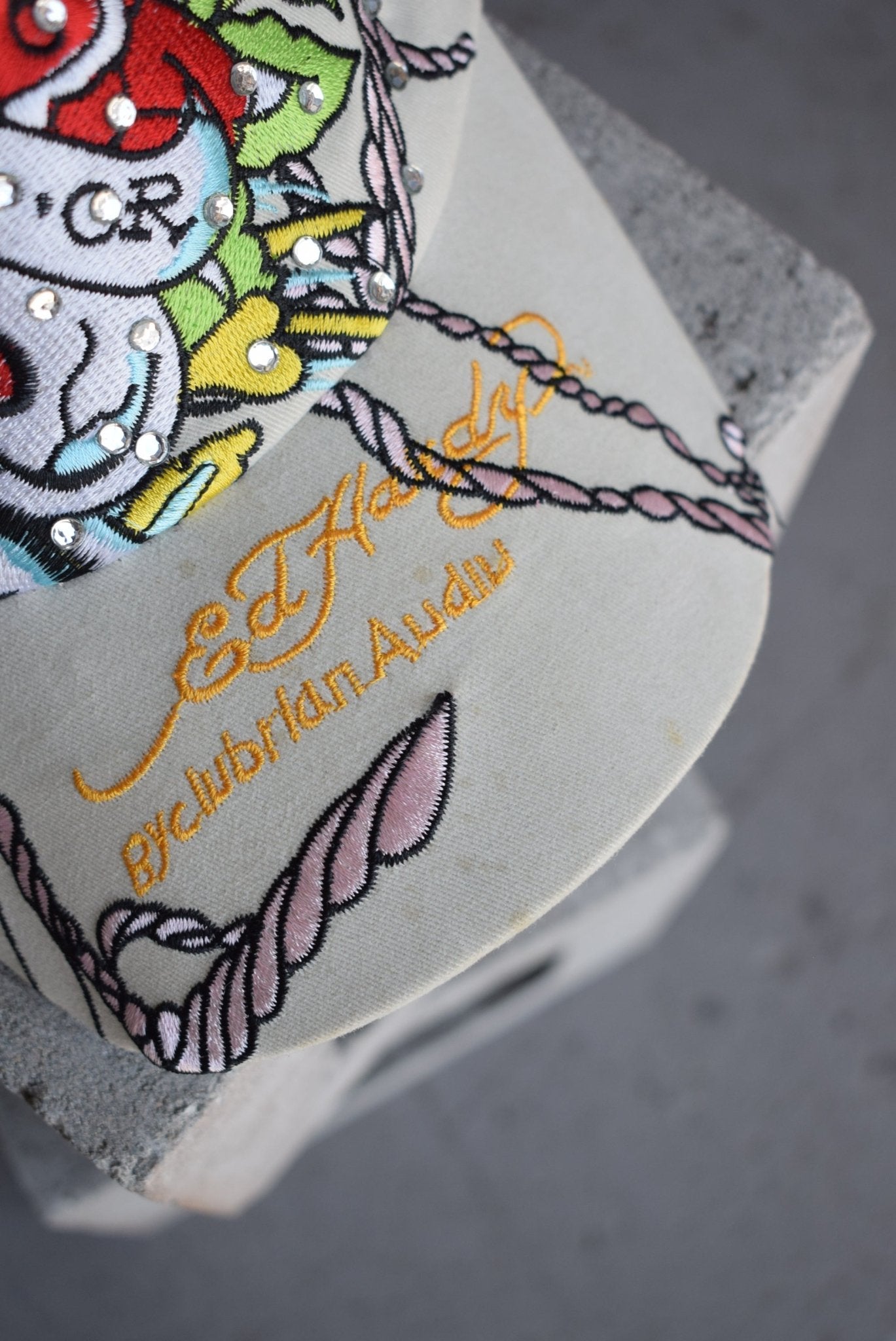 Vintage Ed Hardy Embroidered Hat - Retrospective Store