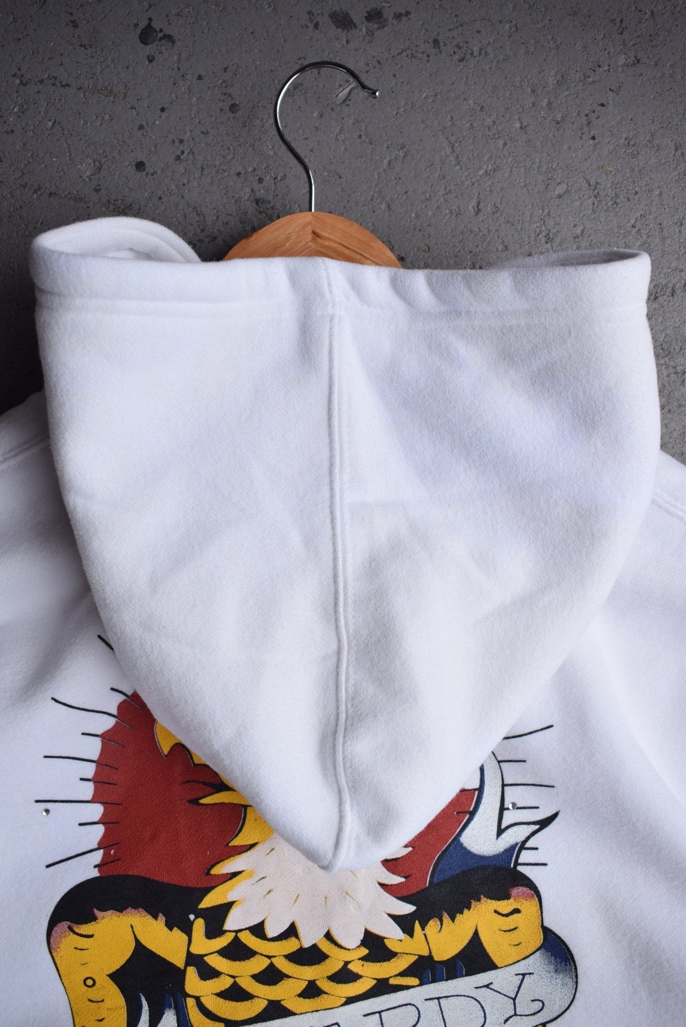 Vintage Ed Hardy Graphic Full - Zip Hoodie (XL/XXL) - Retrospective Store