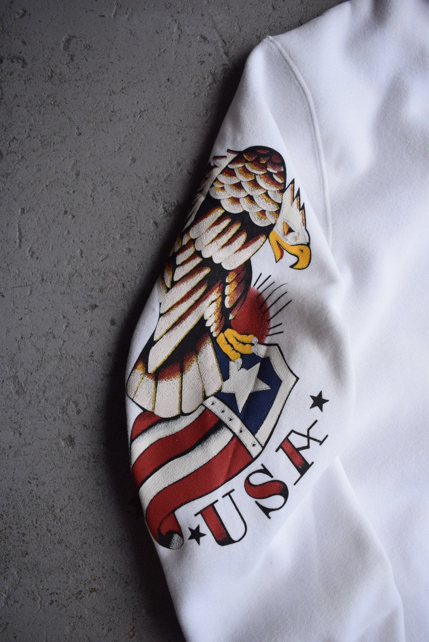 Vintage Ed Hardy Graphic Full - Zip Hoodie (XL/XXL) - Retrospective Store