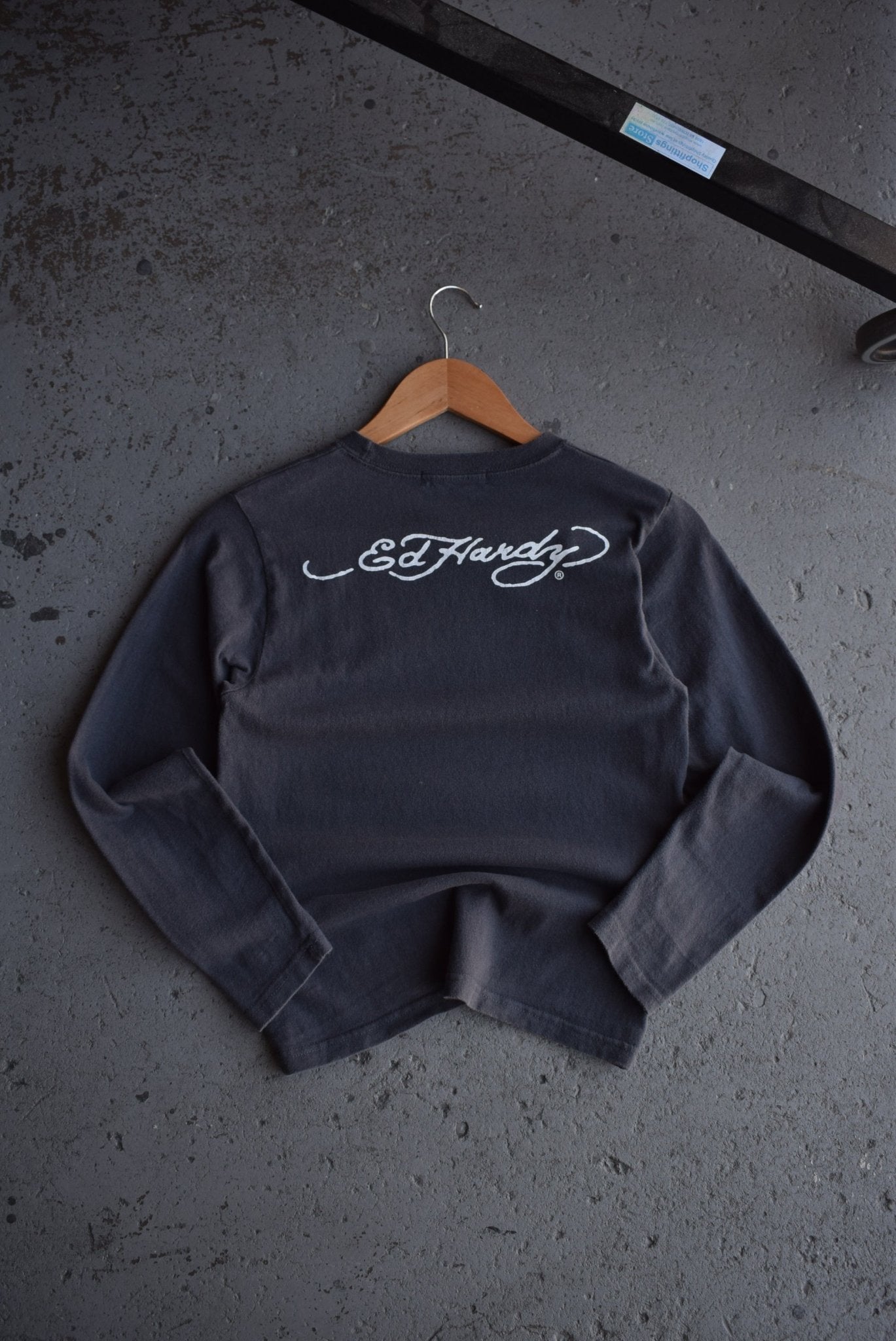 Vintage Ed Hardy Graphic Long Sleeve Tee (XS) - Retrospective Store