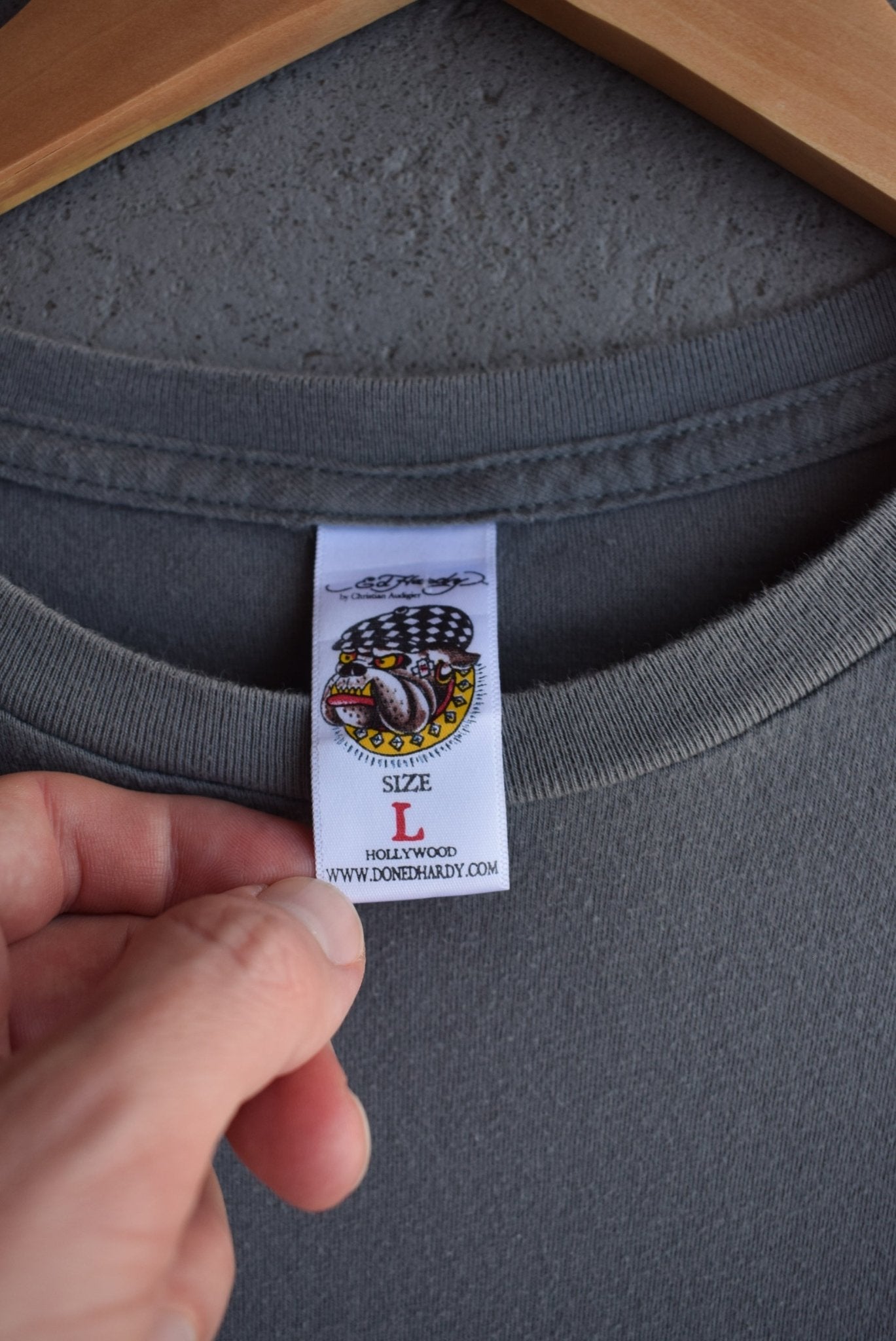 Vintage Ed Hardy Graphic Tee (L) - Retrospective Store