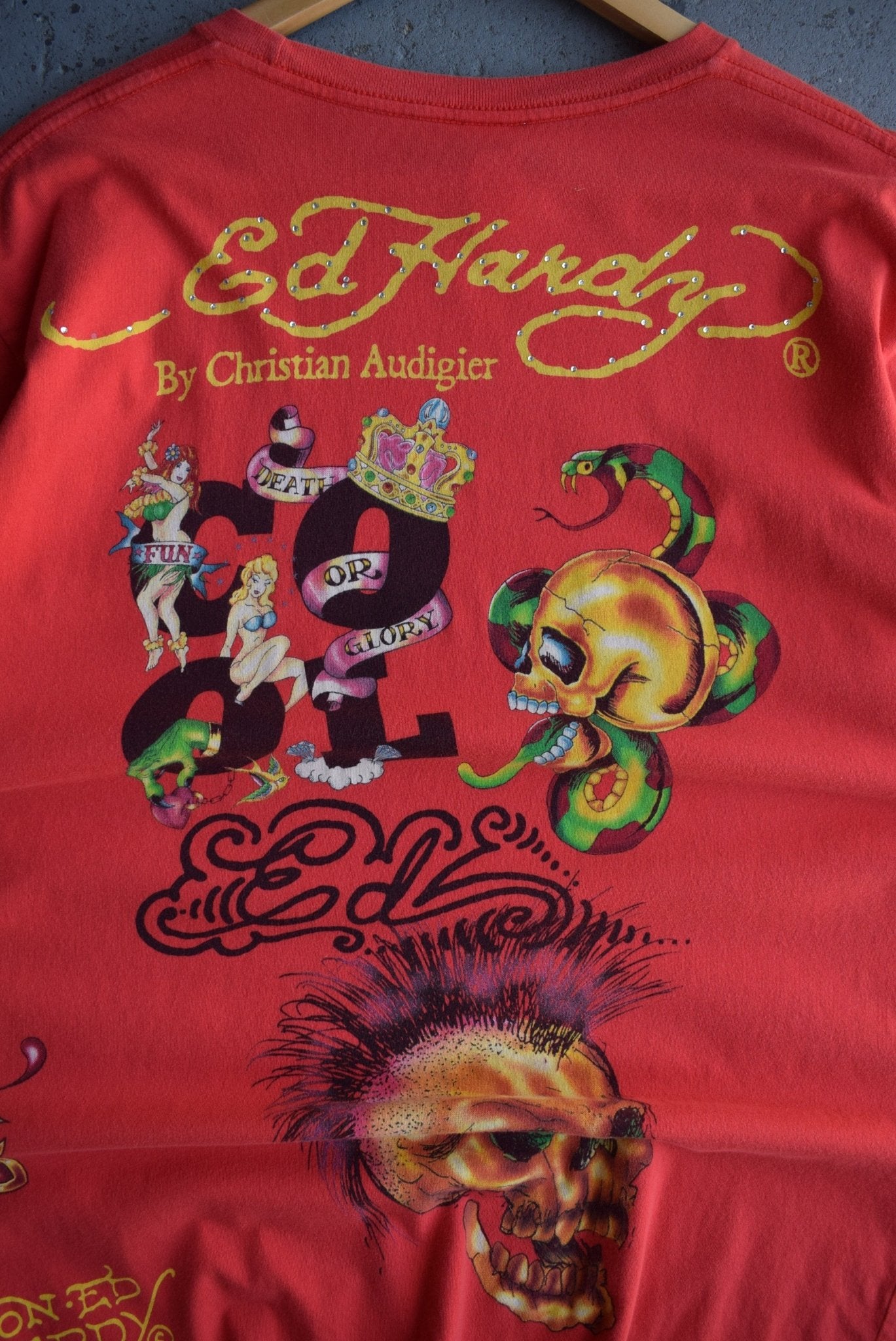 Vintage Ed Hardy Graphic Tee (L) - Retrospective Store