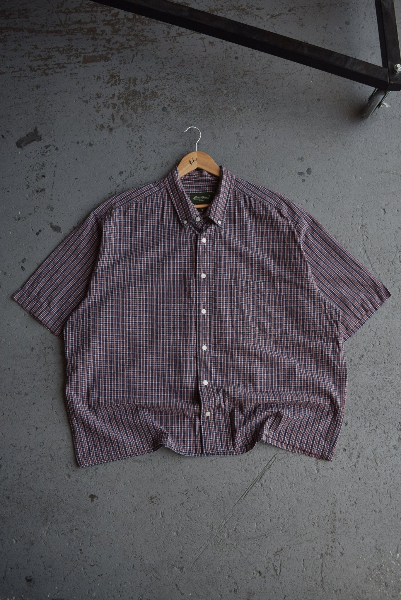 Vintage Eddie Bauer Cropped Button Up (XL) - Retrospective Store