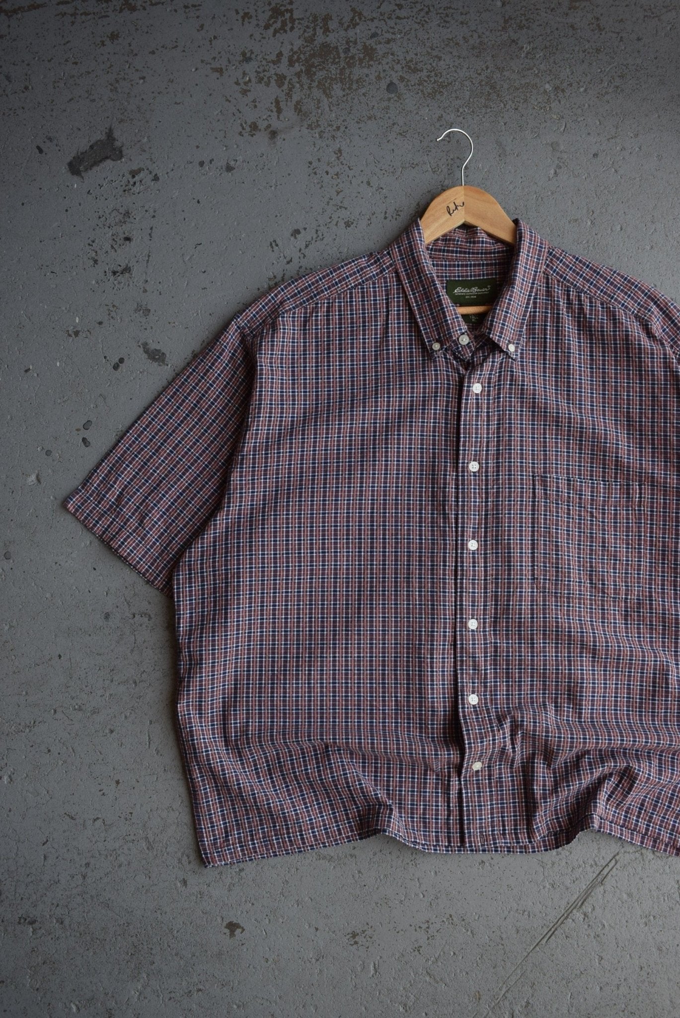 Vintage Eddie Bauer Cropped Button Up (XL) - Retrospective Store