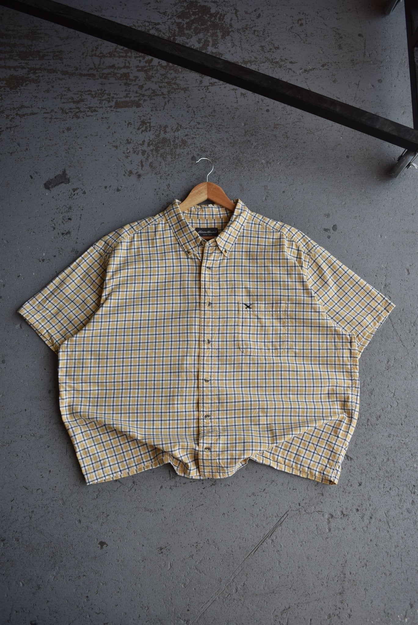 Vintage Eddie Bauer Cropped Button Up (XXL) - Retrospective Store