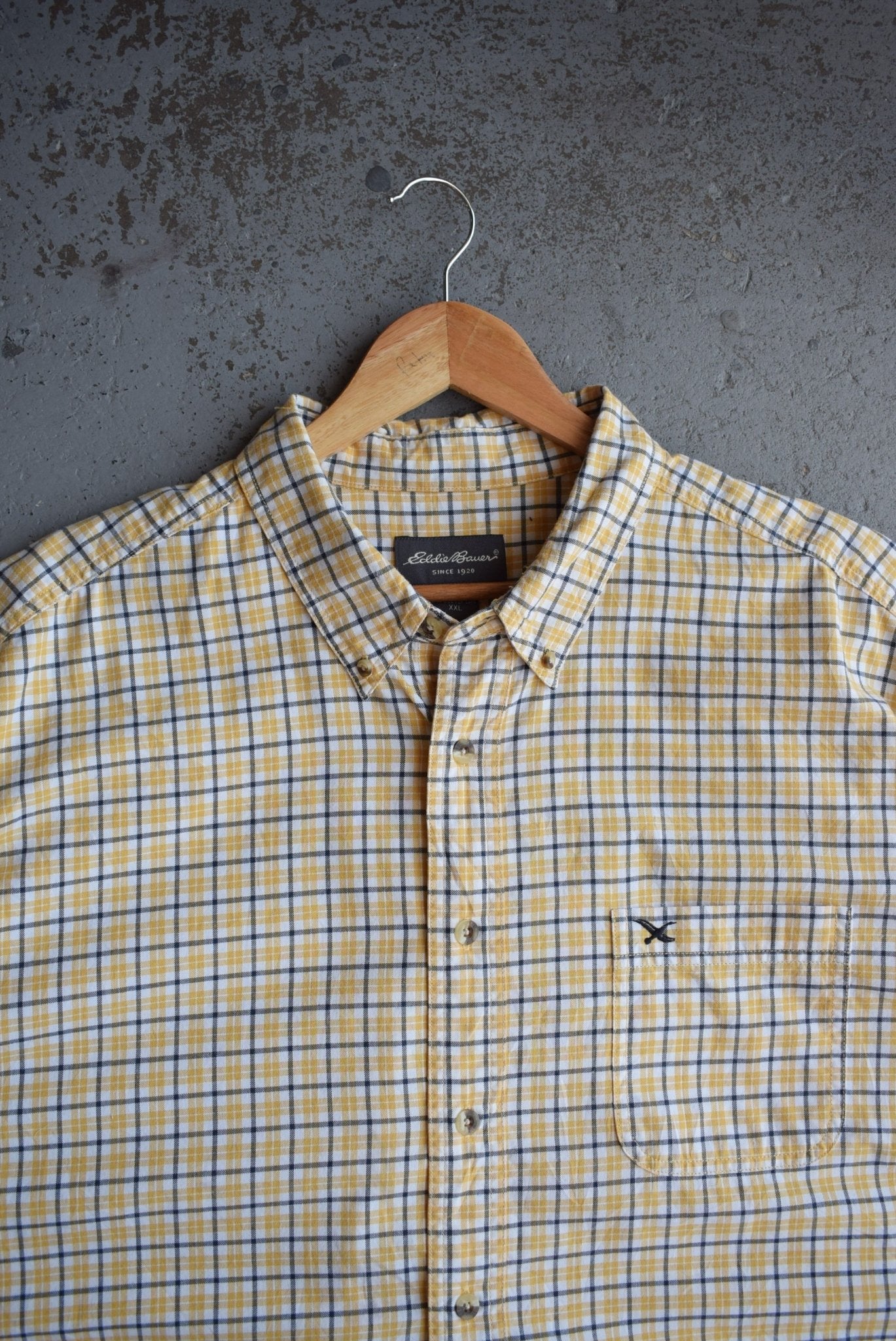 Vintage Eddie Bauer Cropped Button Up (XXL) - Retrospective Store