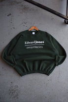 Vintage Edward Jones Investments Graphic Crewneck (XXL) - Retrospective Store