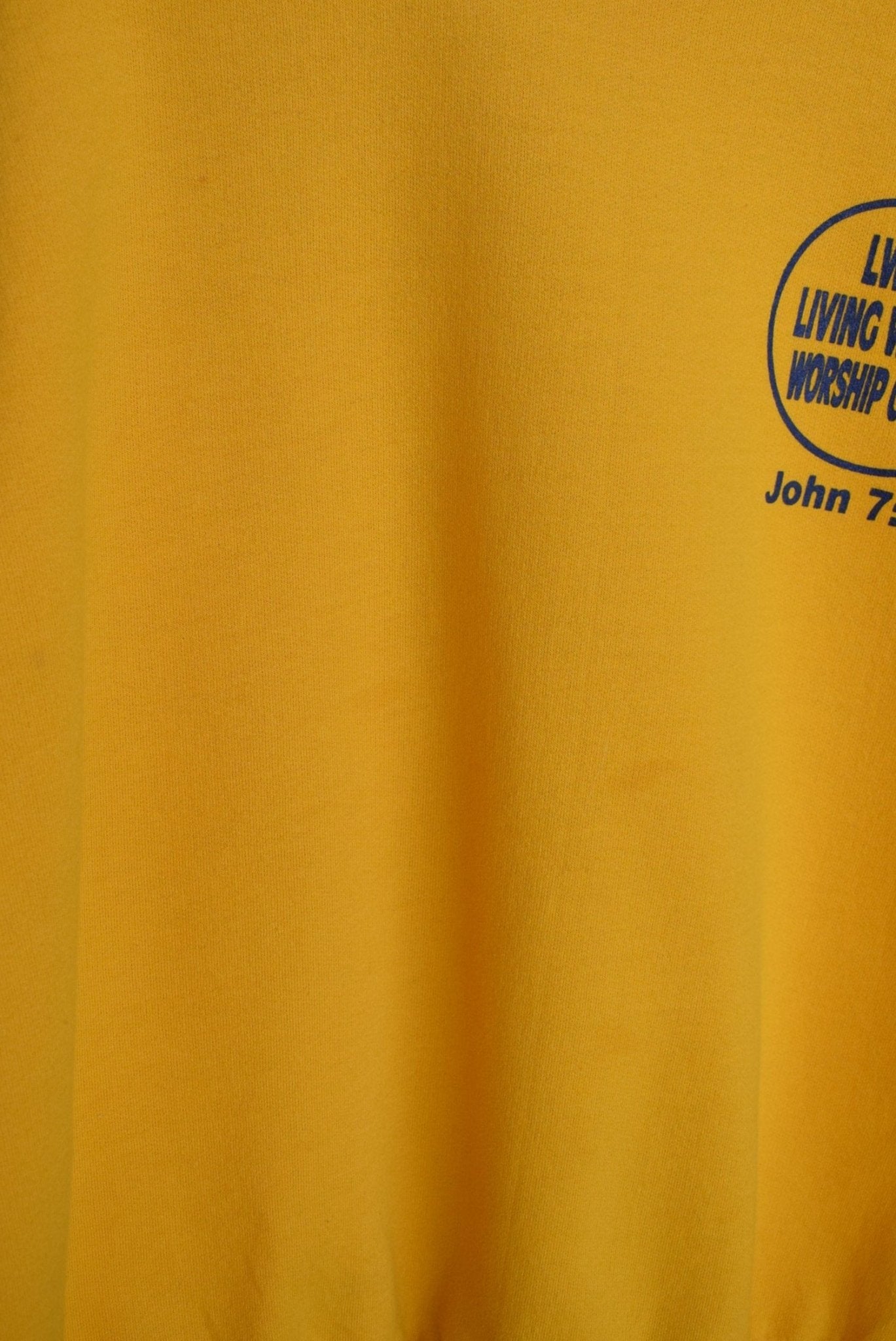 Vintage Golden Group Worship Center Graphic Crewneck (XL) - Retrospective Store