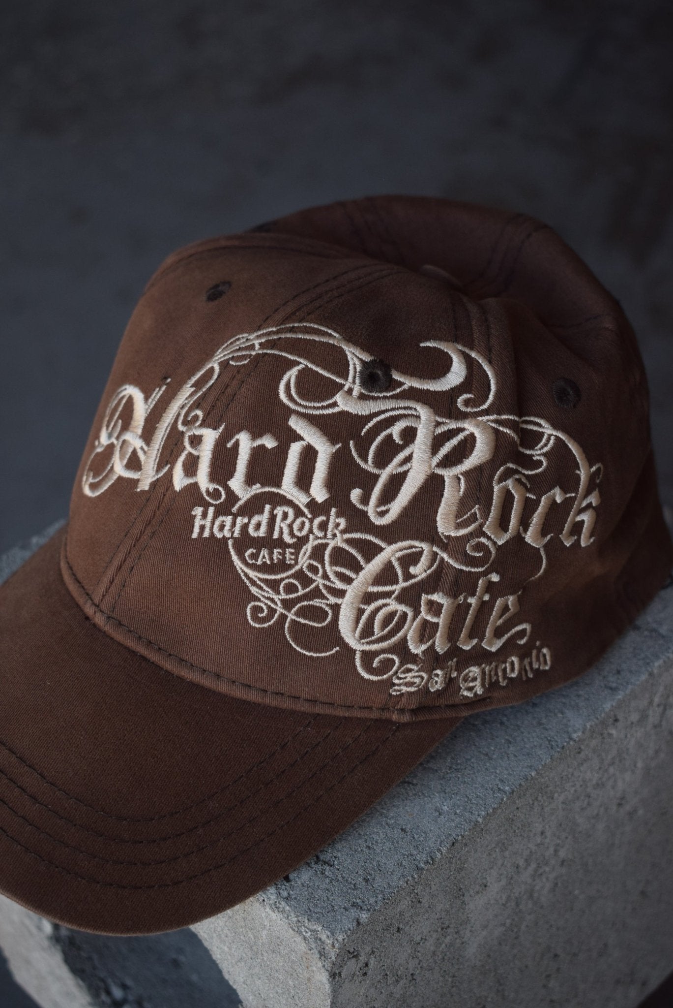 Vintage Hard Rock Cafe Embroidered Hat - Retrospective Store