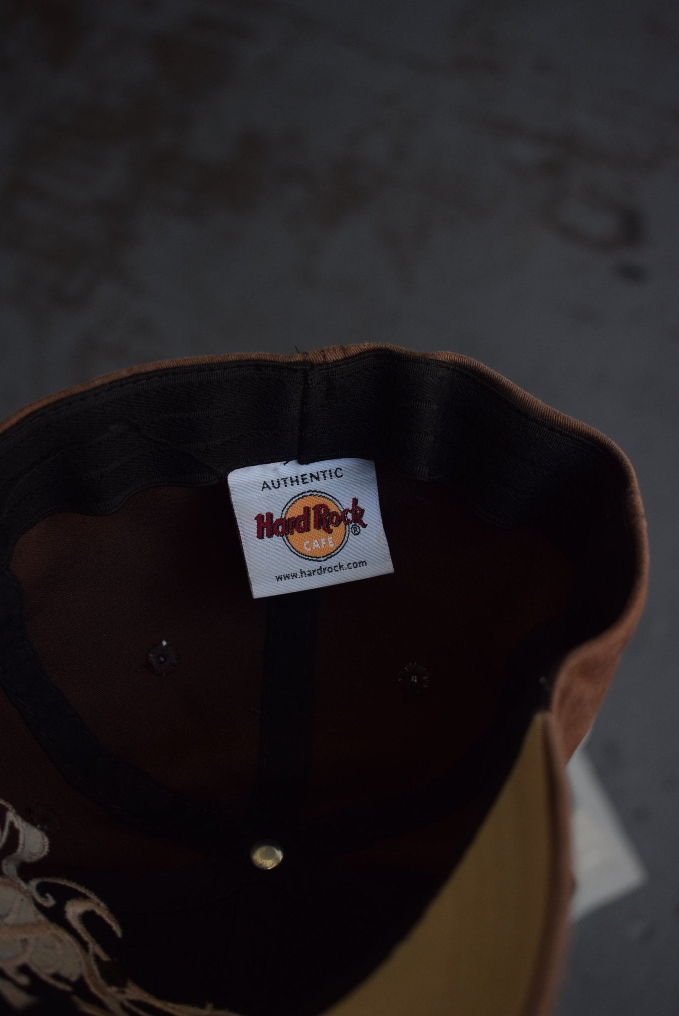 Vintage Hard Rock Cafe Embroidered Hat - Retrospective Store