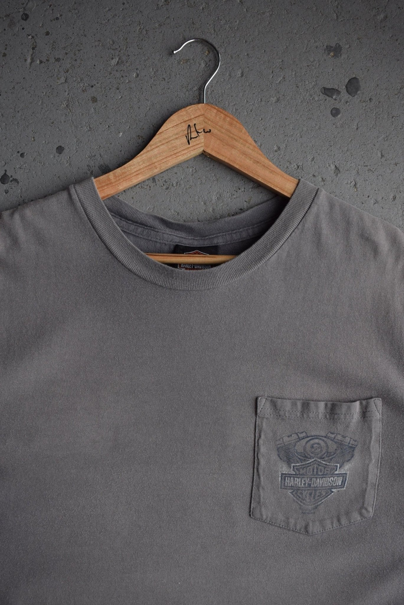 Vintage Harley Davidson 'Horny Toad' Pocket Tank (XL) - Retrospective Store