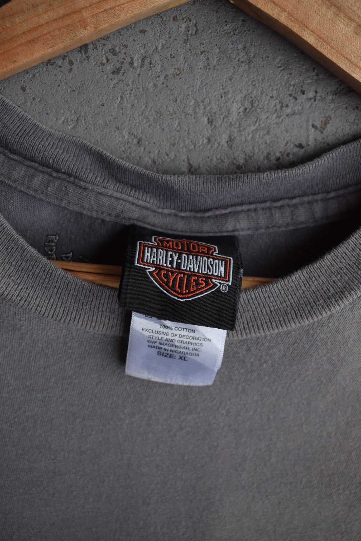 Vintage Harley Davidson 'Horny Toad' Pocket Tank (XL) - Retrospective Store