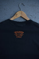 Vintage Harley Davidson Spellout Embroidered Tee (L) - Retrospective Store