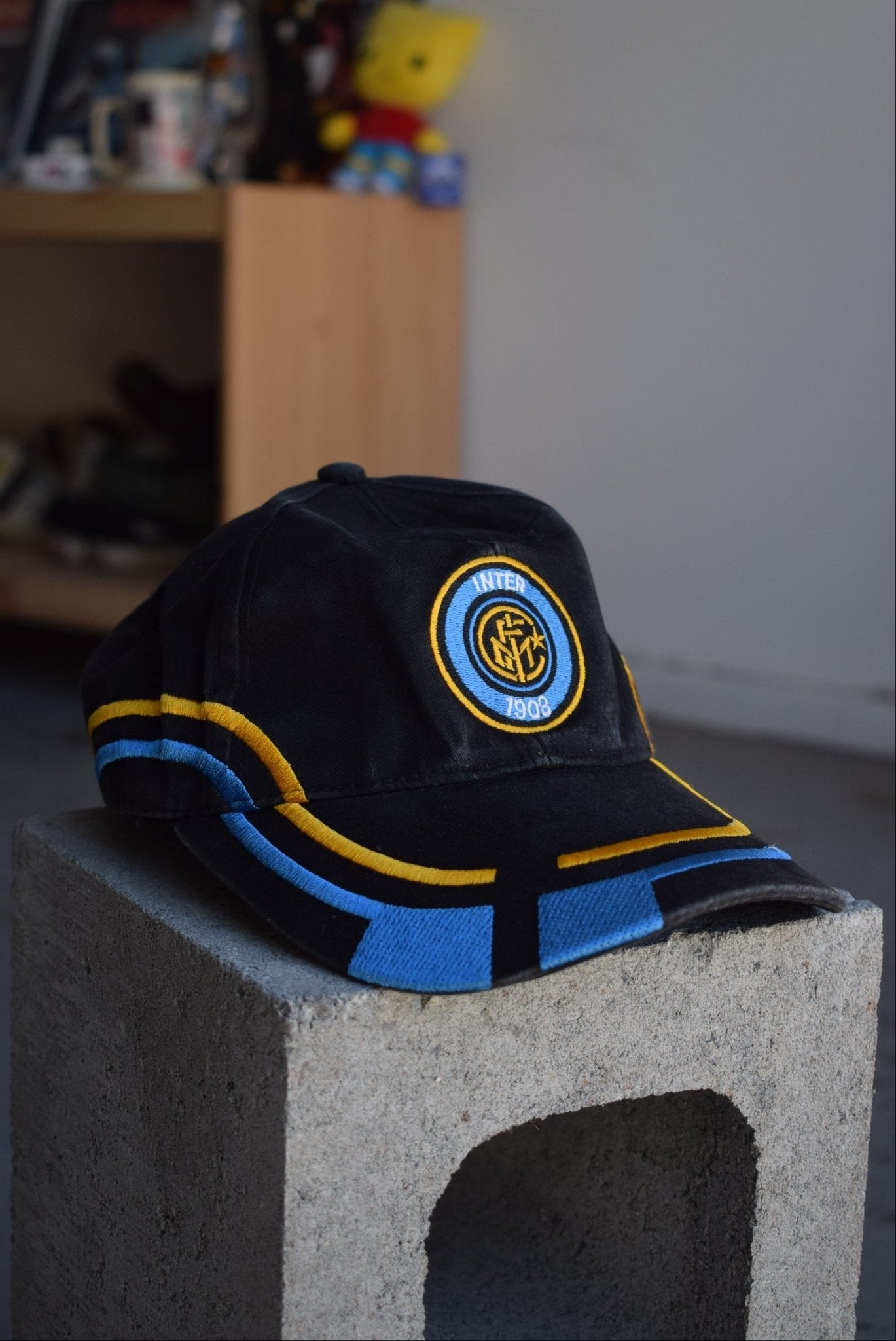 Vintage Inter Milan Embroidered Hat - Retrospective Store