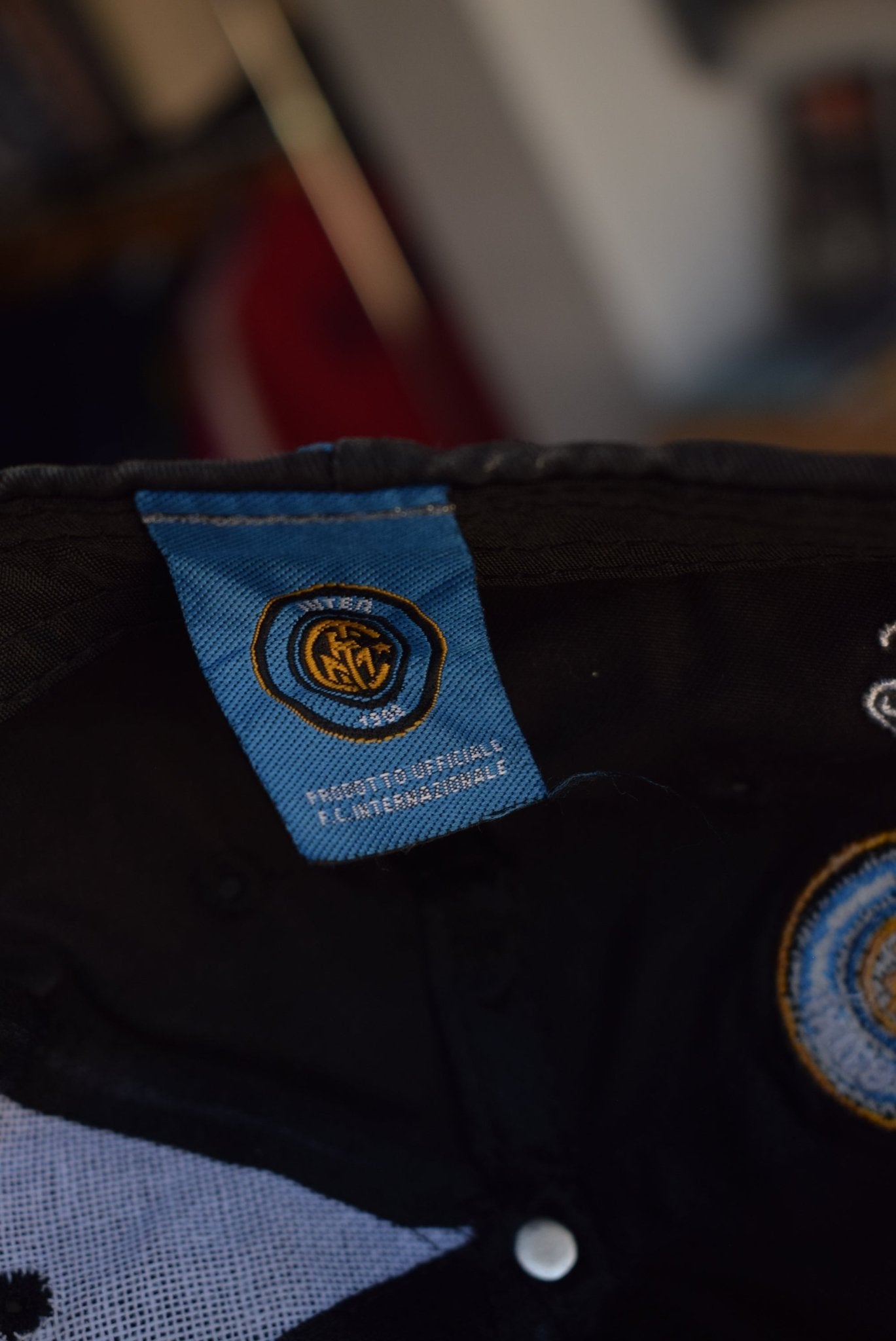 Vintage Inter Milan Embroidered Hat - Retrospective Store