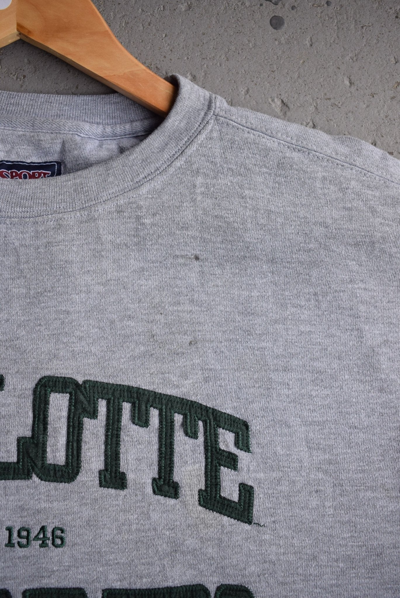 Vintage Jansport University of Charlotte Forty - Niners Embroidered Crewneck (XL) - Retrospective Store