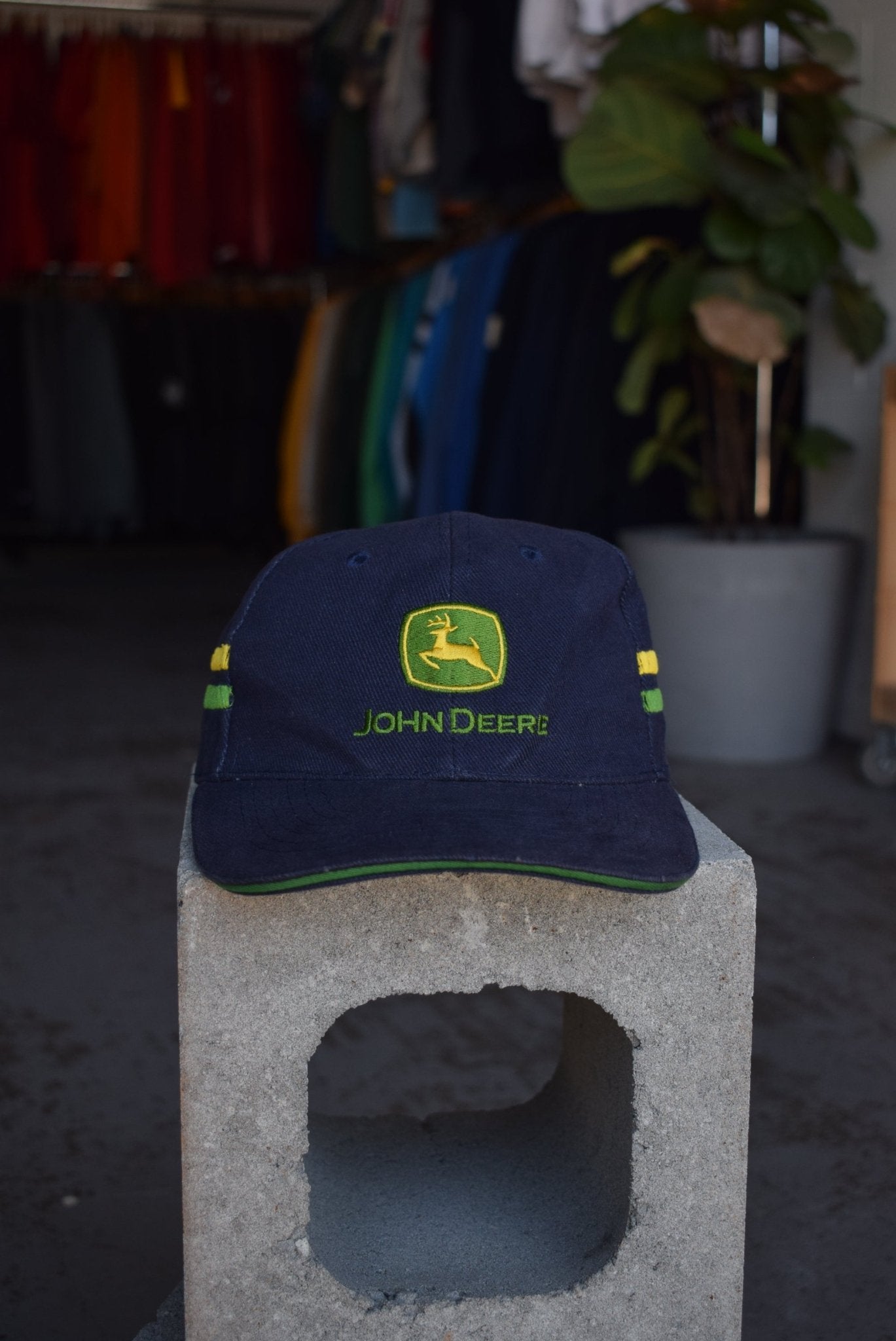 Vintage John Deere Embroidered Hat - Retrospective Store