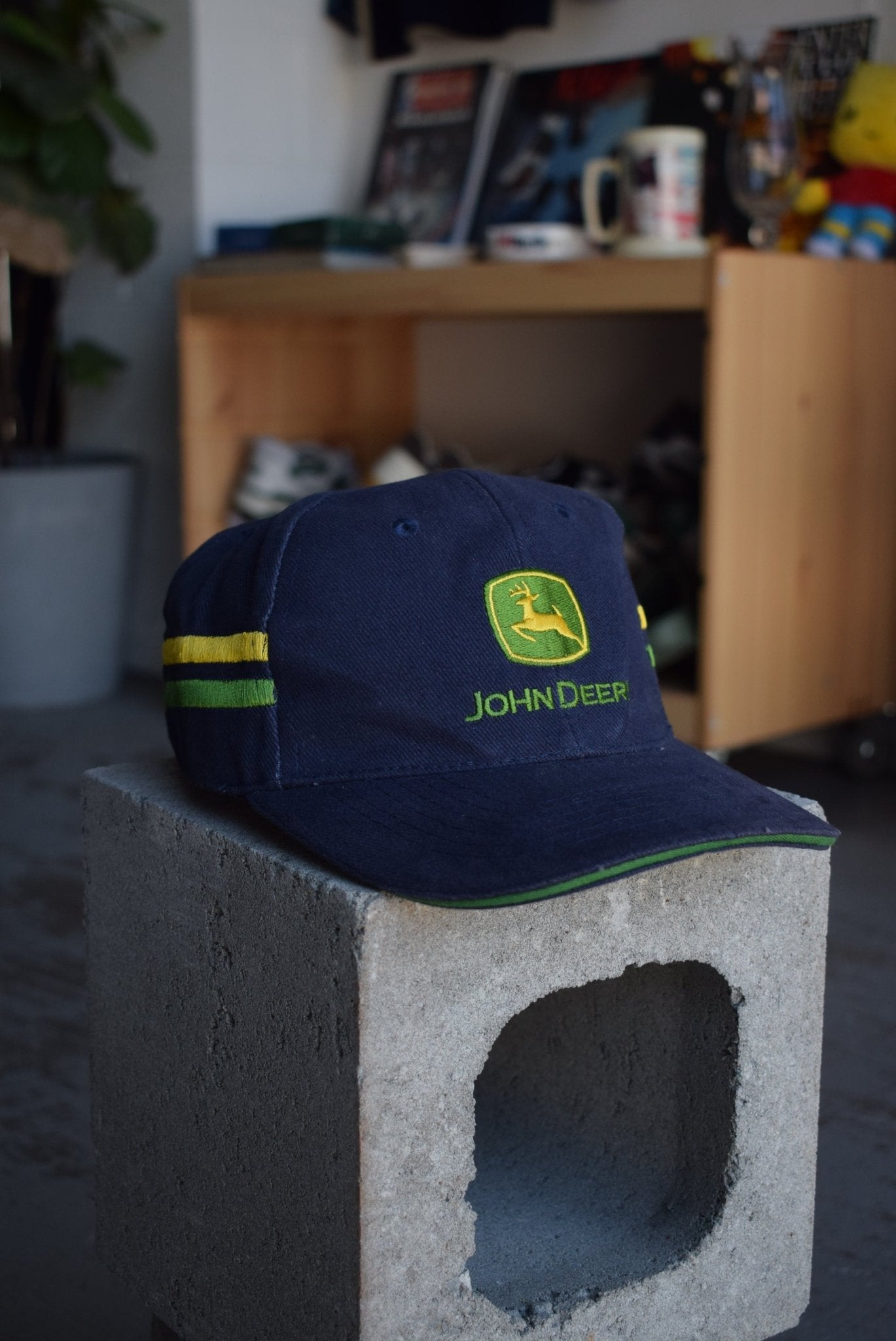 Vintage John Deere Embroidered Hat - Retrospective Store