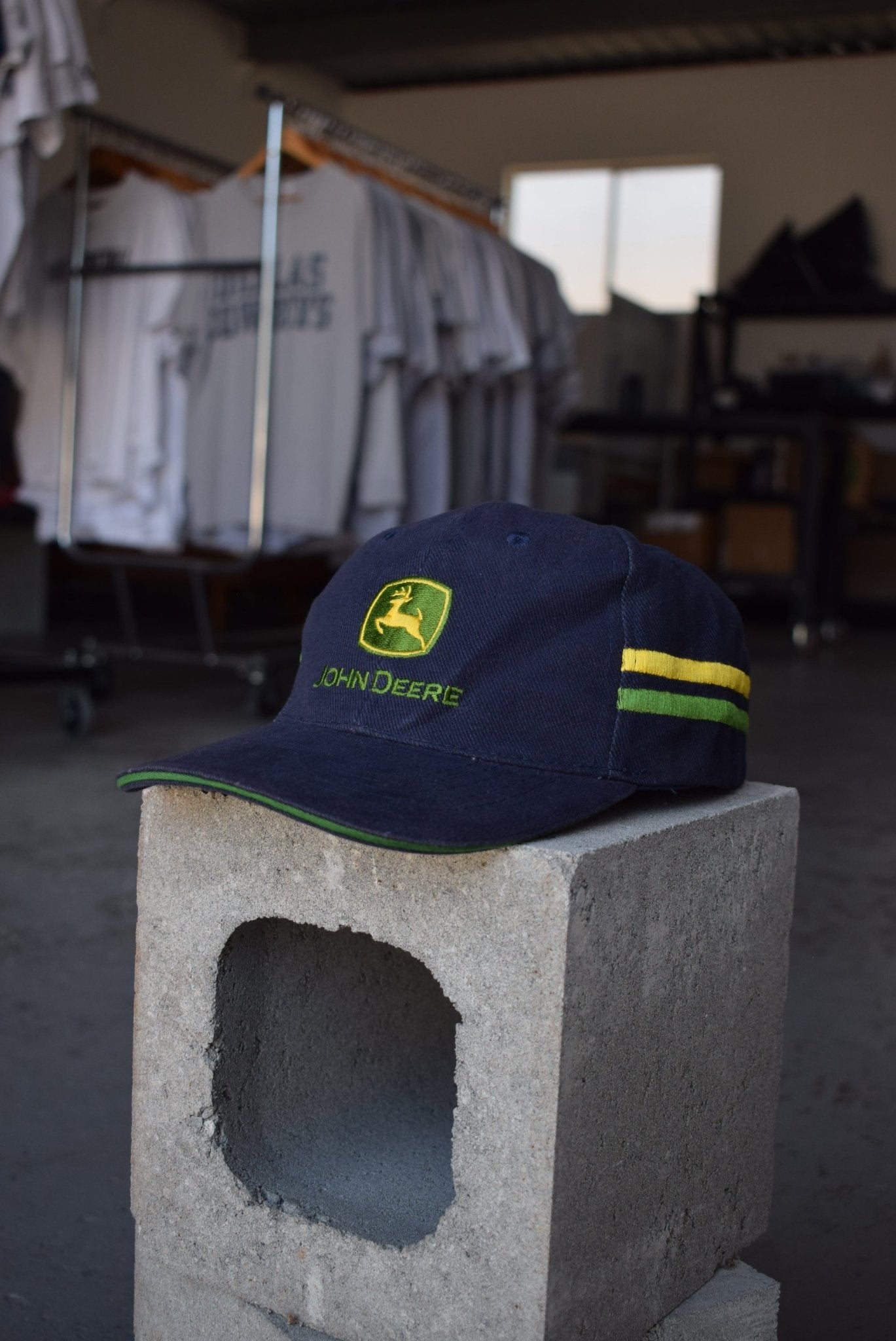 Vintage John Deere Embroidered Hat - Retrospective Store