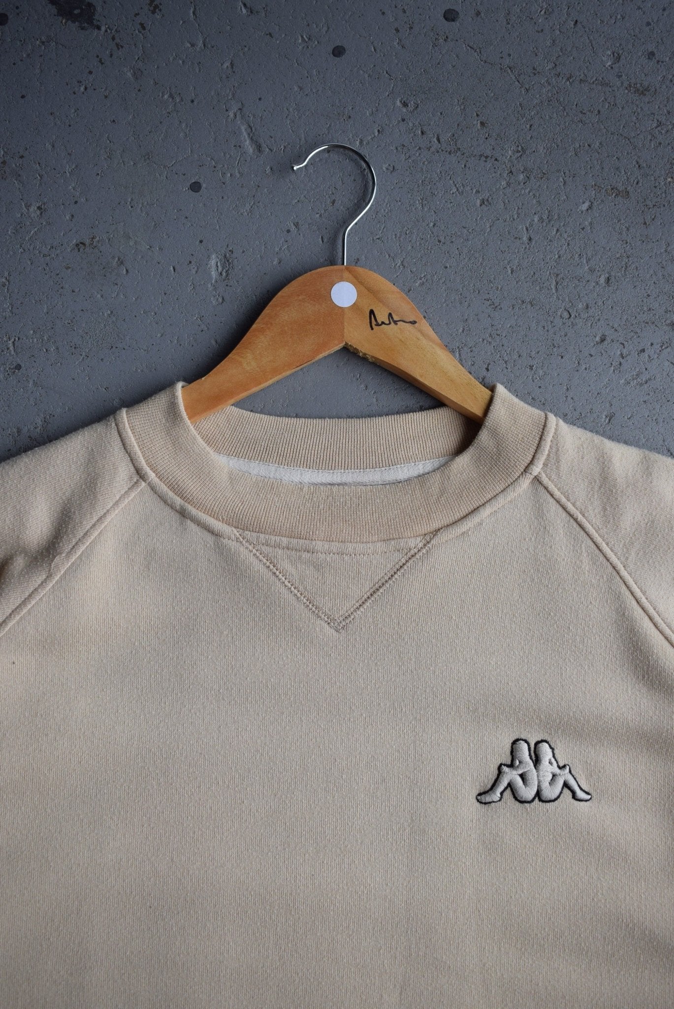 Vintage Kappa Originals Embroidered Classic Logo Crewneck (XL) - Retrospective Store