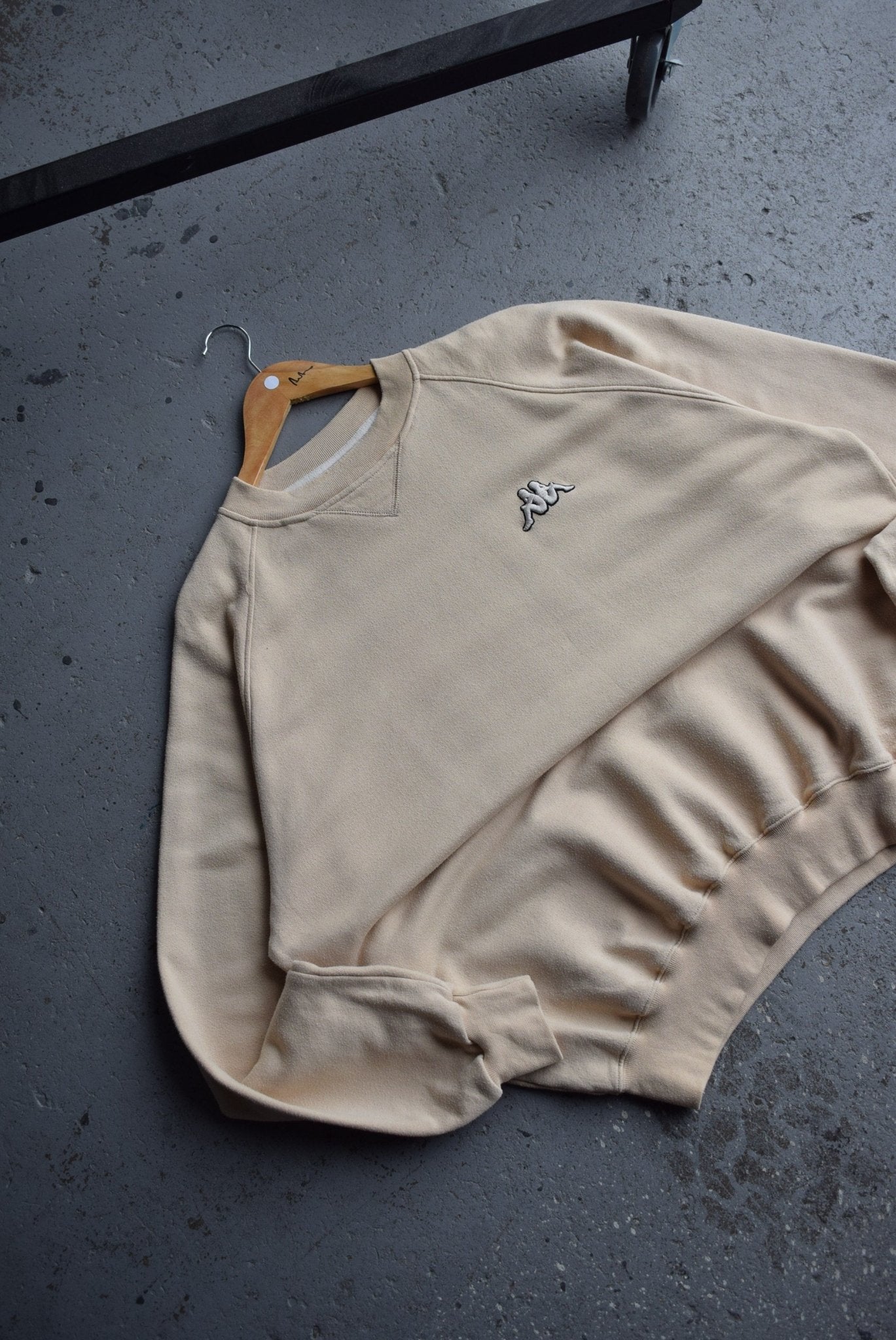 Vintage Kappa Originals Embroidered Classic Logo Crewneck (XL) - Retrospective Store