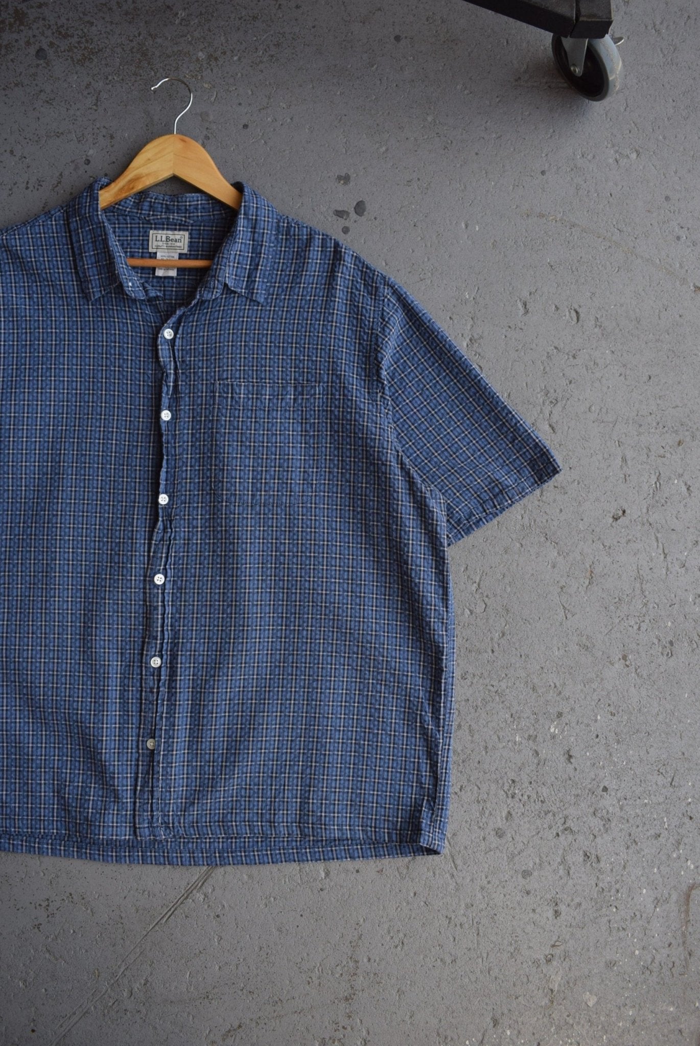 Vintage L.L. Bean Cropped Button Up (XL) - Retrospective Store