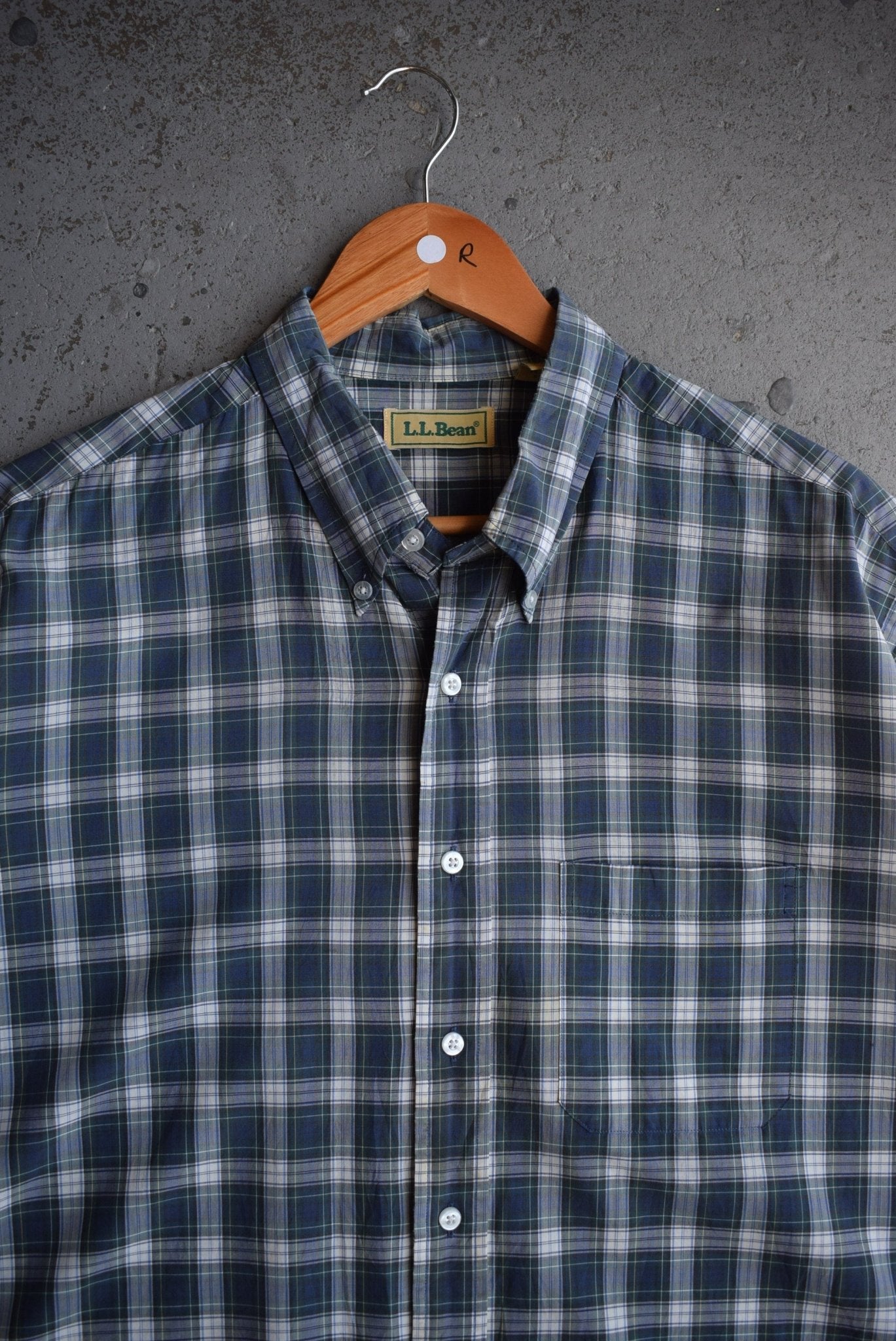 Vintage L.L. Bean Cropped Button Up (XL) - Retrospective Store