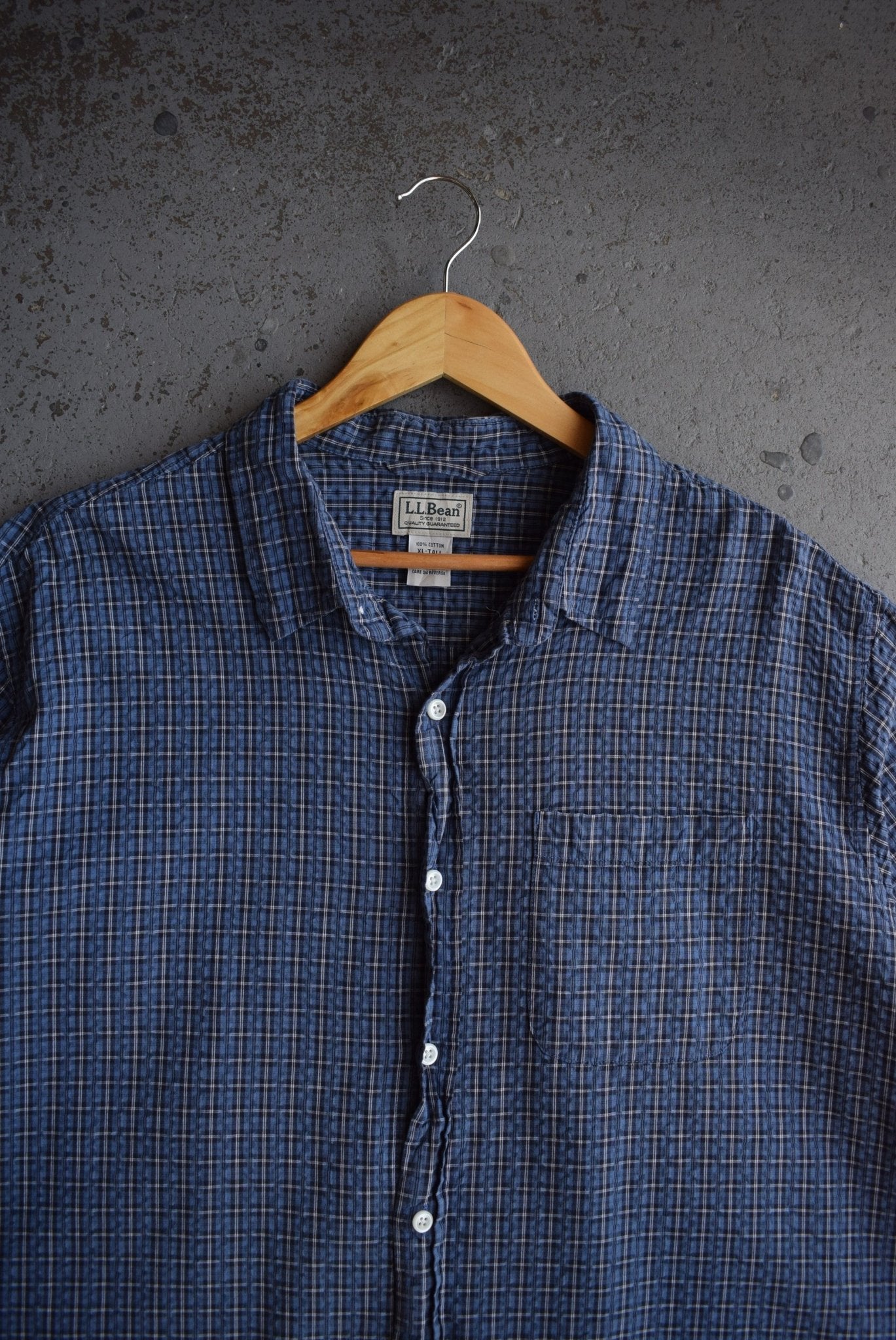 Vintage L.L. Bean Cropped Button Up (XL) - Retrospective Store