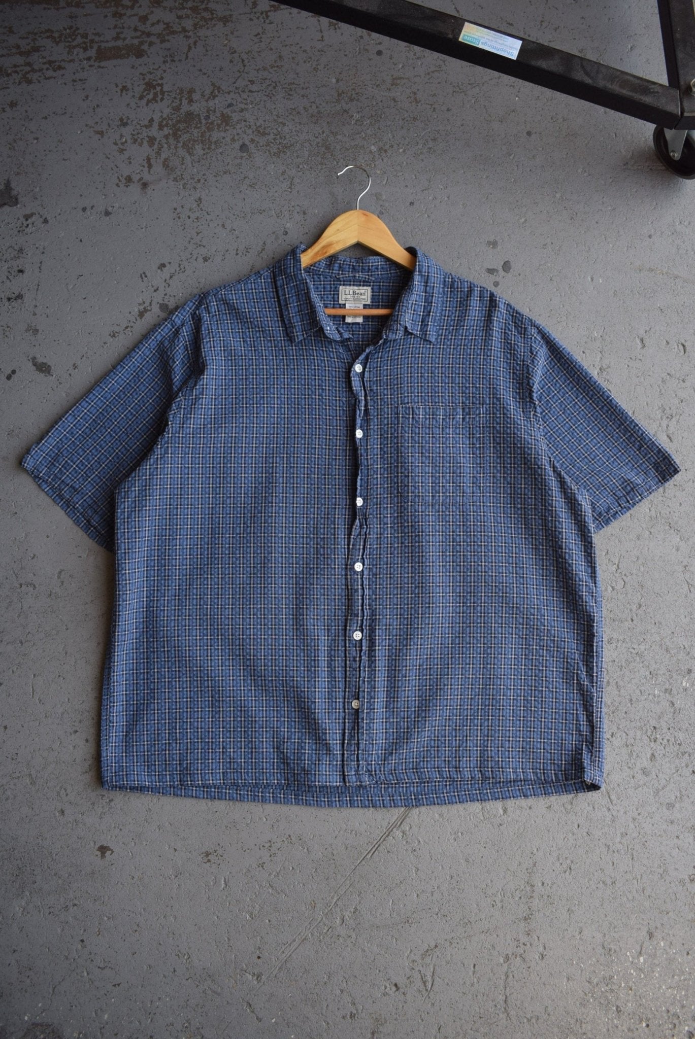 Vintage L.L. Bean Cropped Button Up (XL) - Retrospective Store