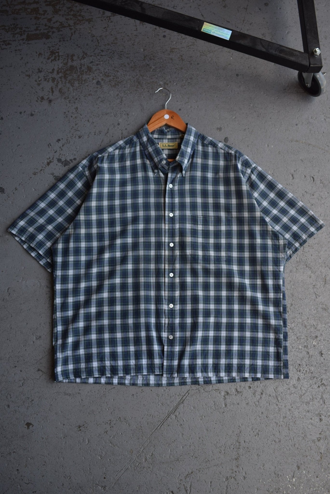 Vintage L.L. Bean Cropped Button Up (XL) - Retrospective Store