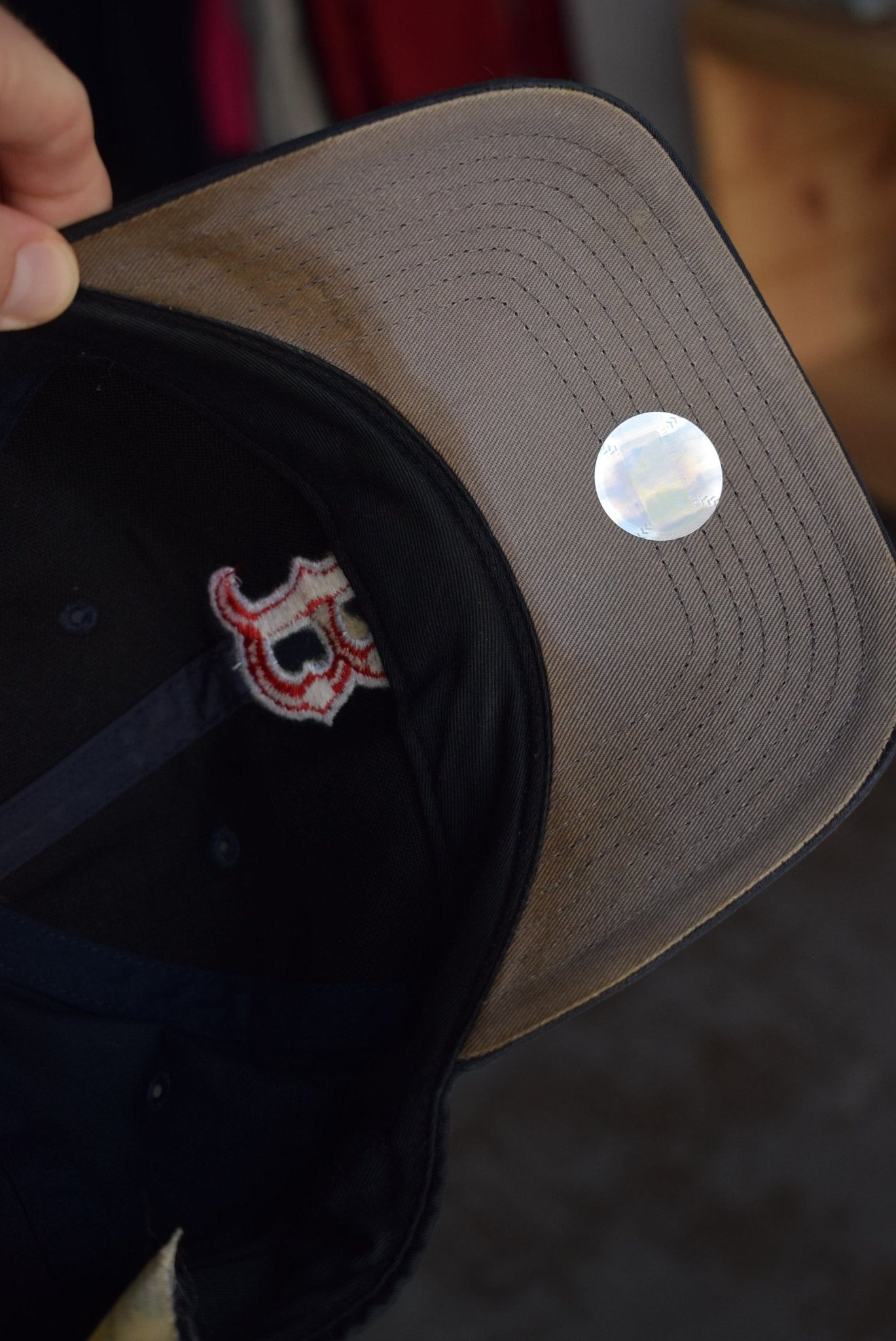 Vintage MLB Boston Red Sox Embroidered Hat - Retrospective Store