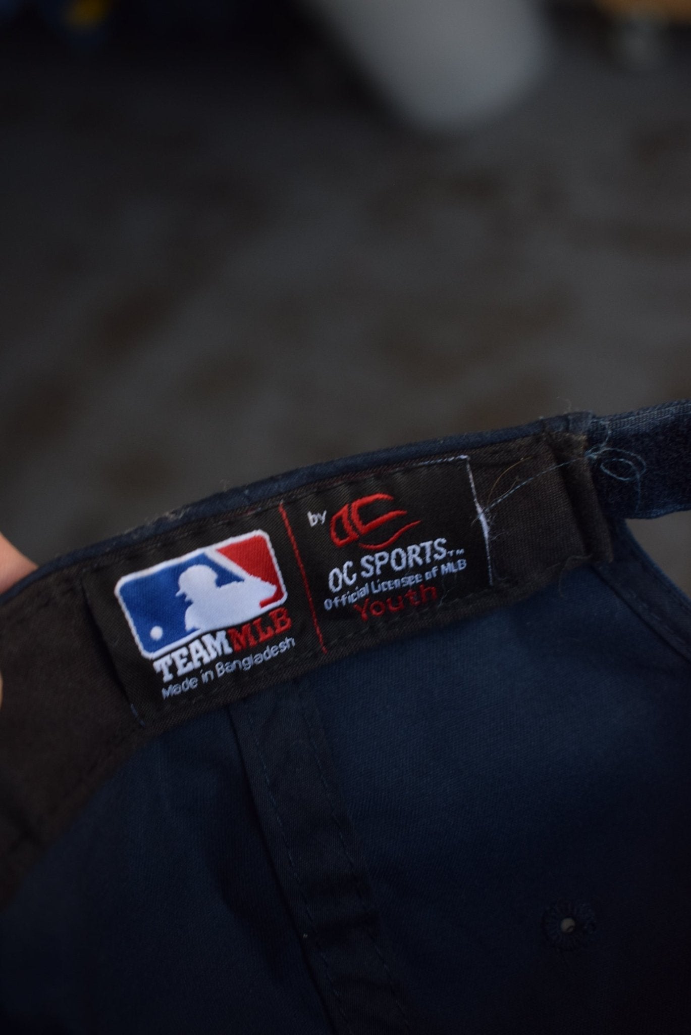 Vintage MLB New York Yankees Embroidered Hat (Youth) - Retrospective Store