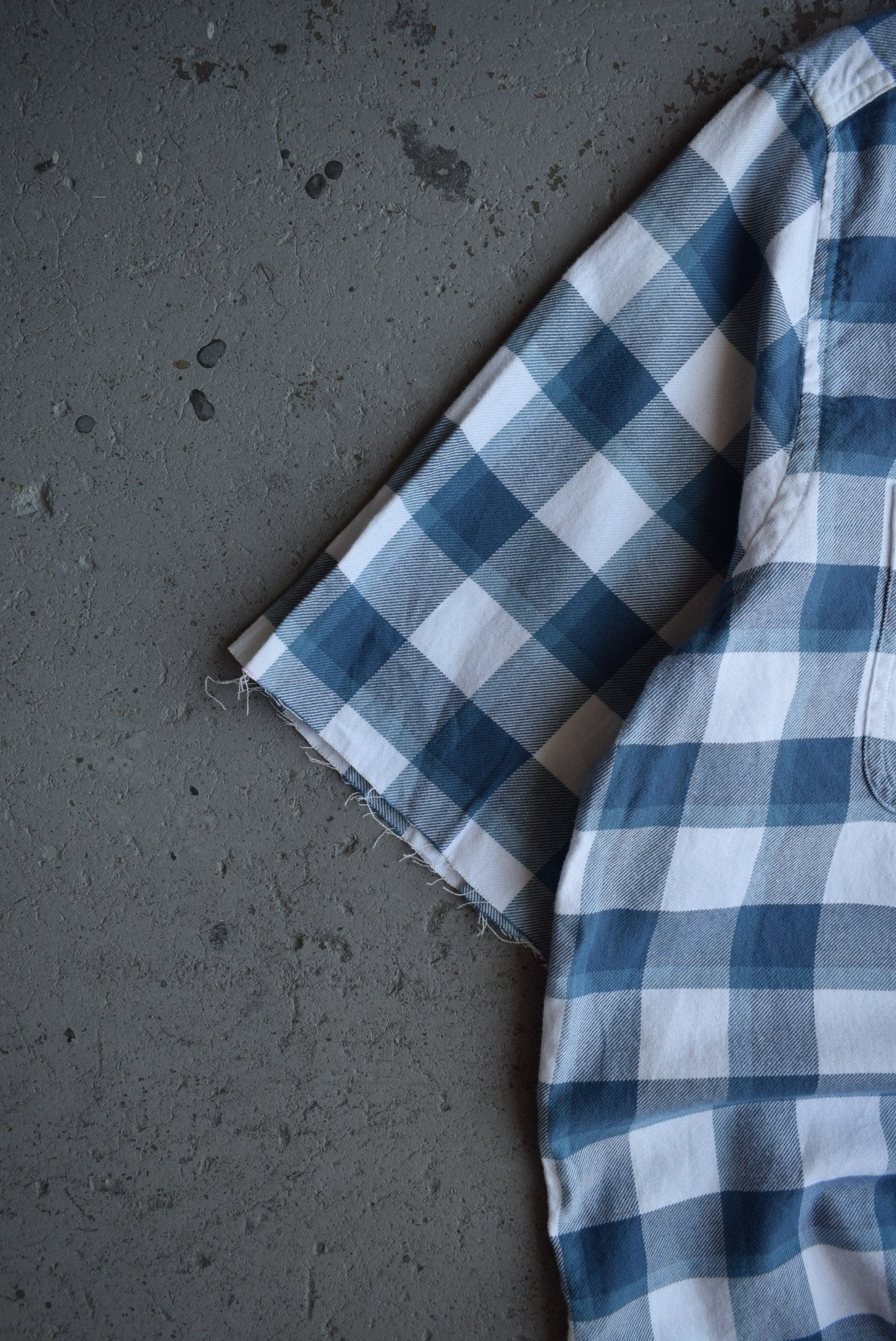 Vintage Nautica Cropped Button Up (M) - Retrospective Store