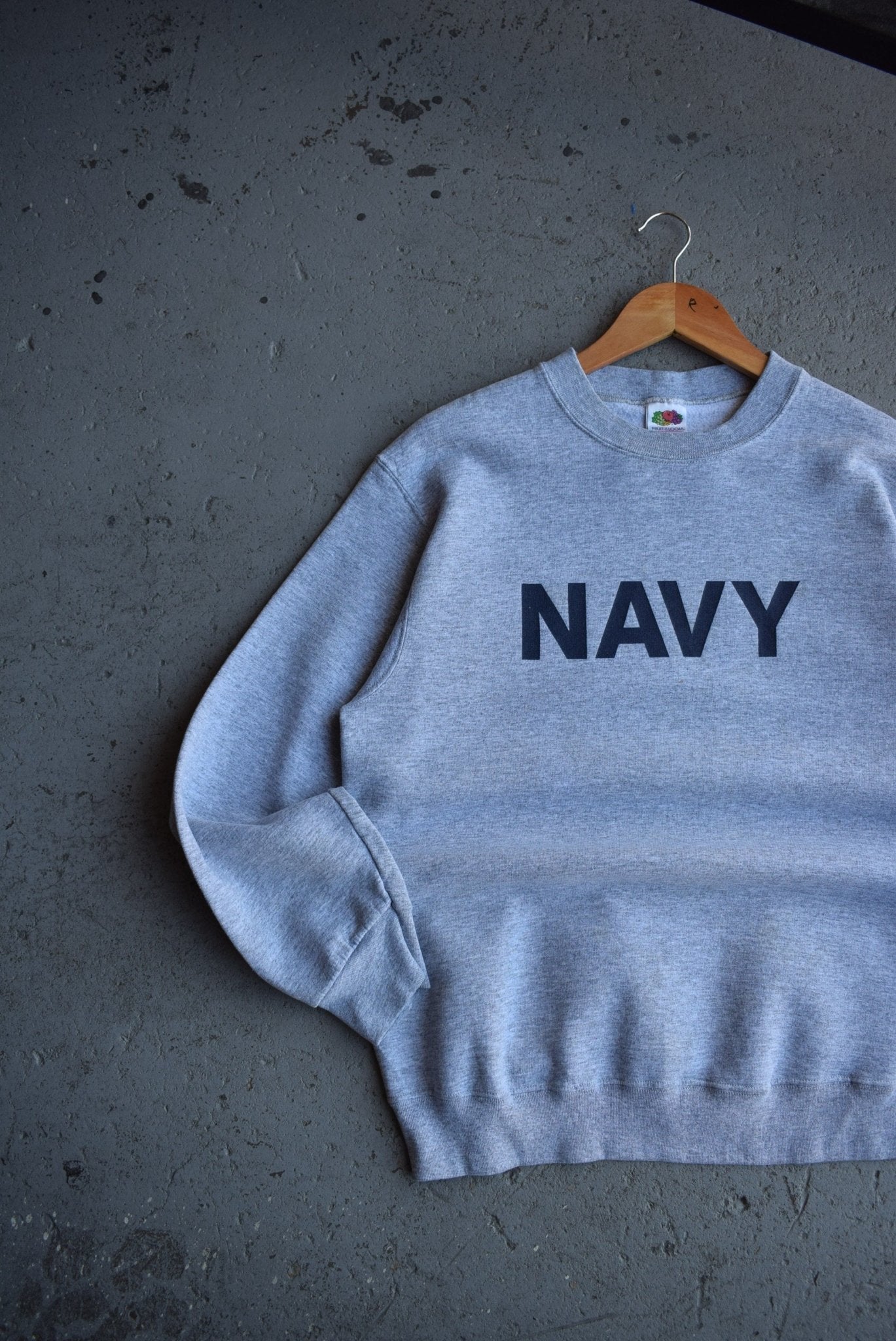 Vintage Navy Crewneck (S/M) - Retrospective Store