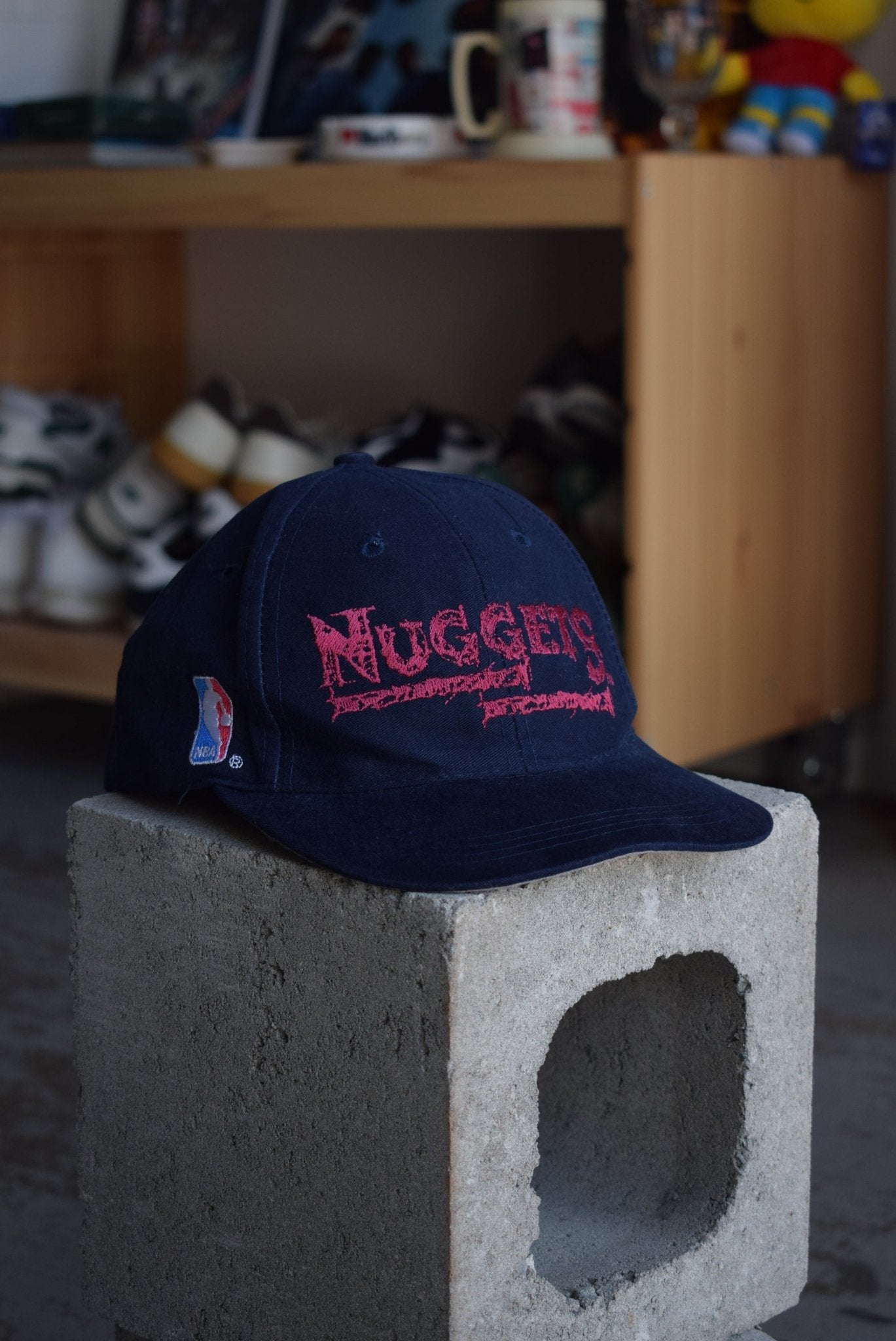 Vintage NBA Denver Nuggets Embroidered Hat (Youth) - Retrospective Store