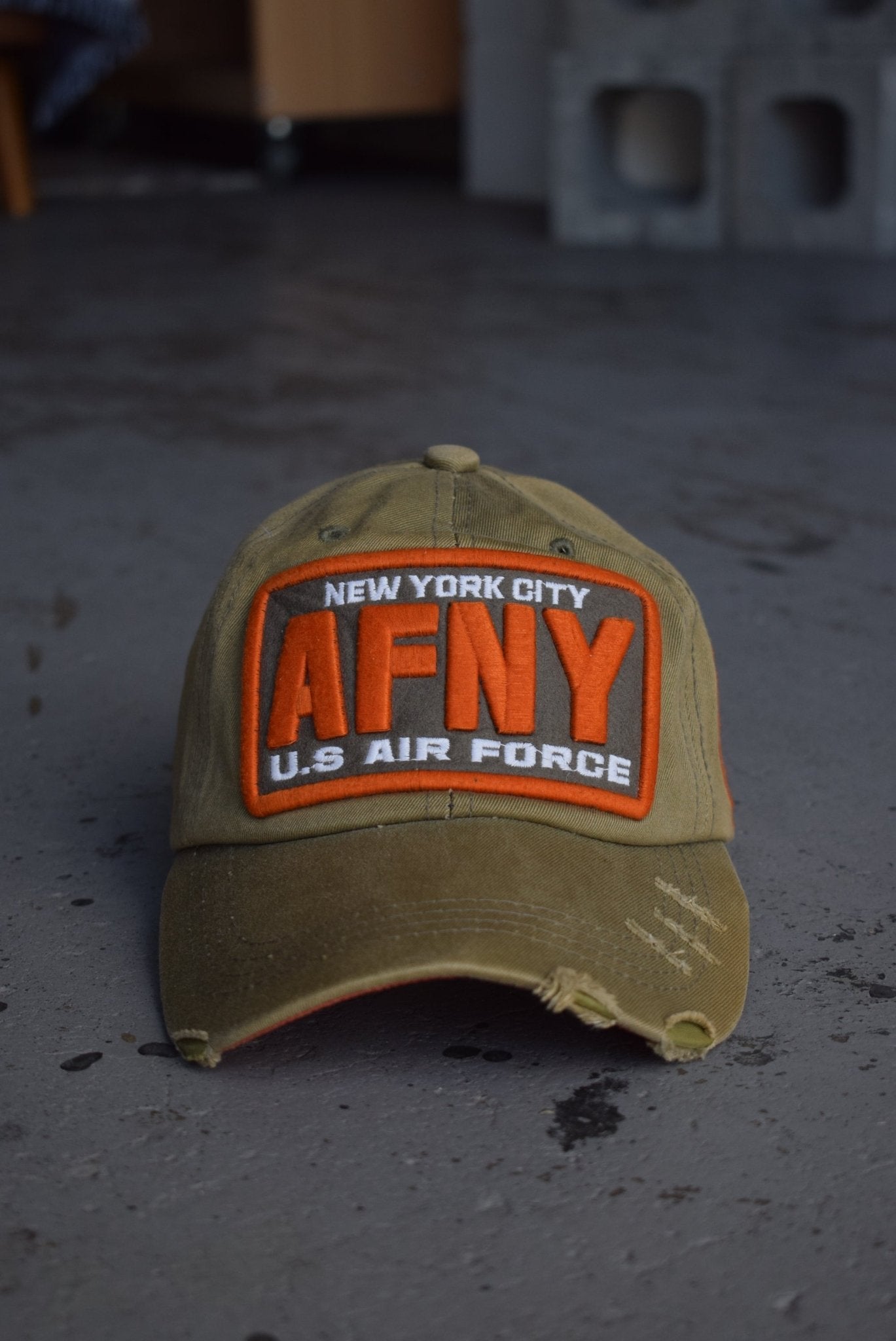 Vintage New York Air Force Y2K Hat - Retrospective Store