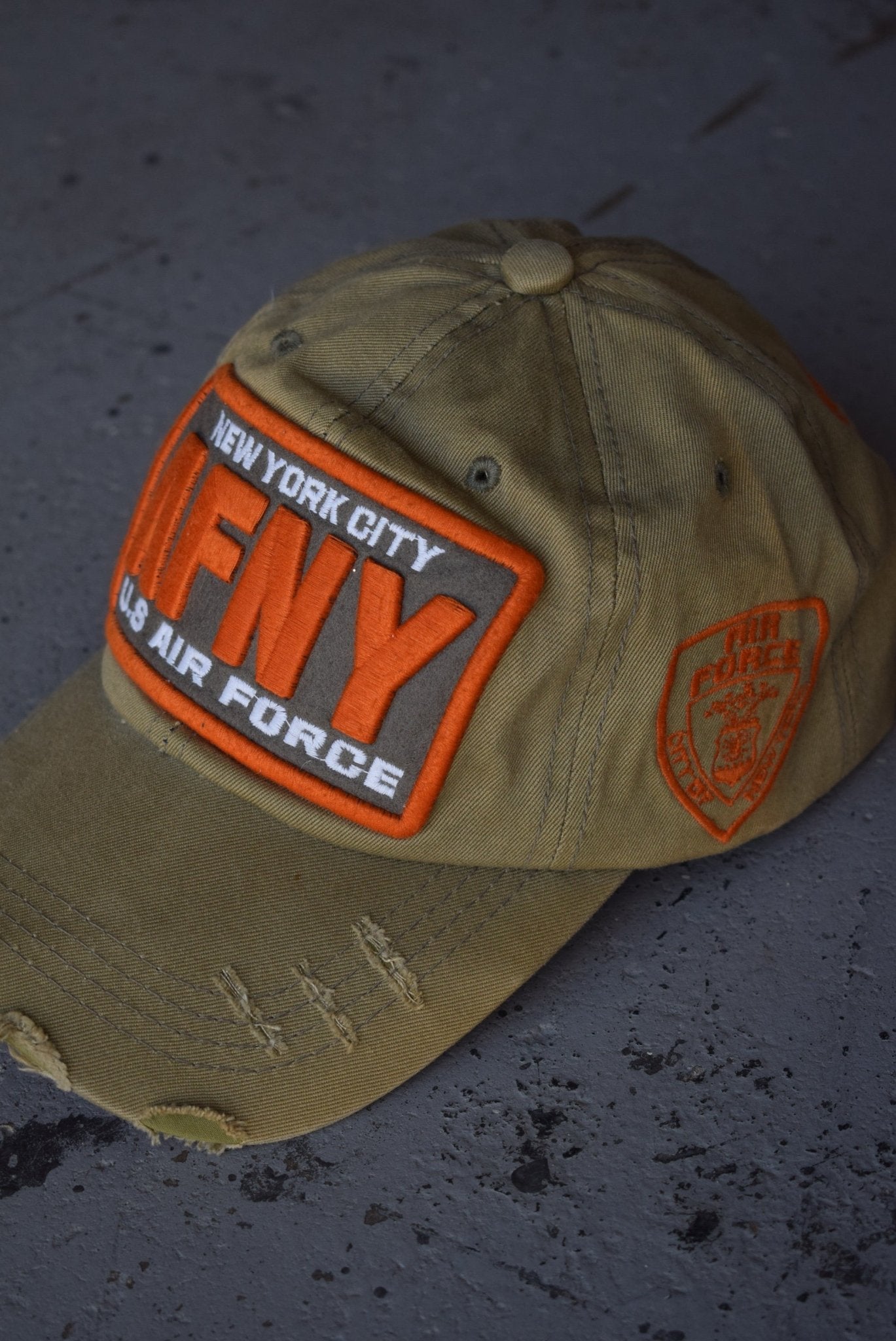 Vintage New York Air Force Y2K Hat - Retrospective Store