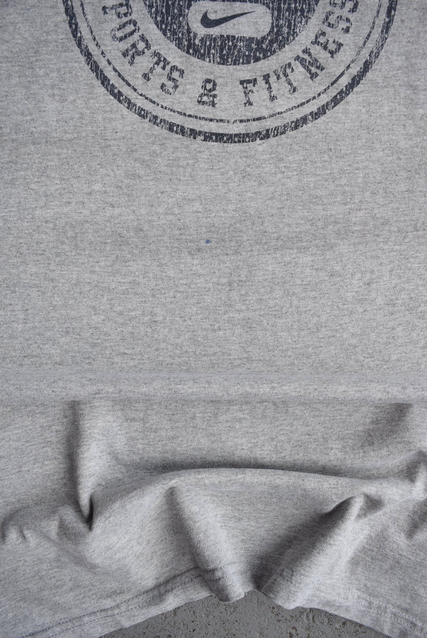 Vintage Nike Athletics Spellout Tee (L) - Retrospective Store